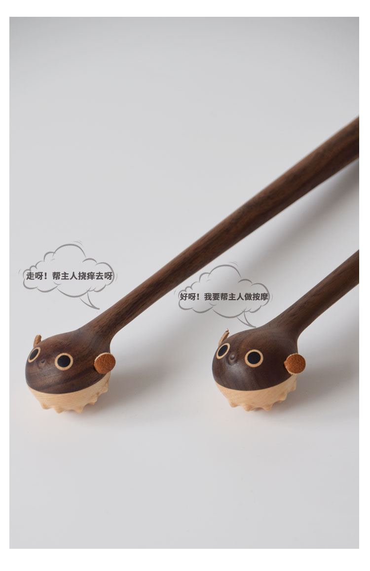 Original design，Wood Crafts，lovely，adorkable，Puffer fish，