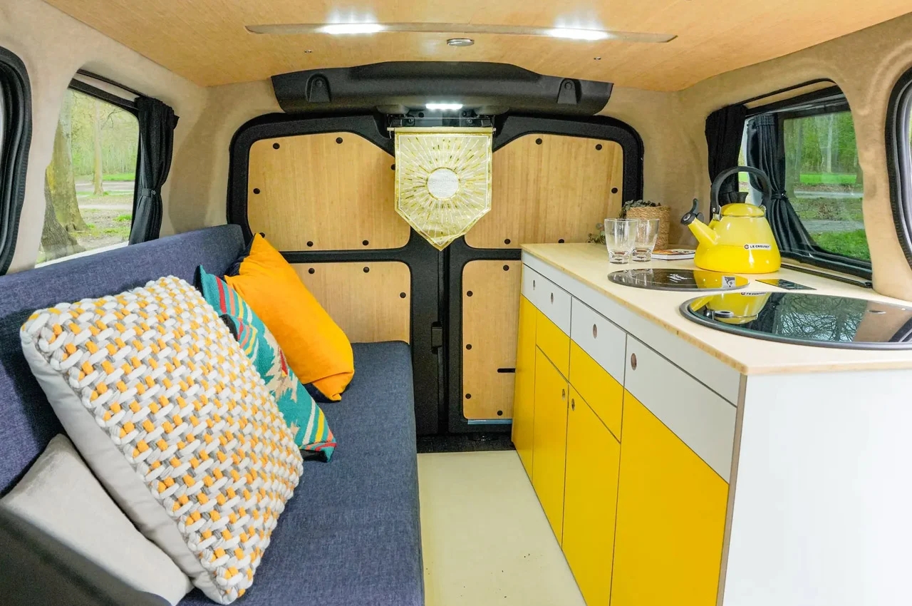 vehicle，Campervan，Design，electric camper，camping，