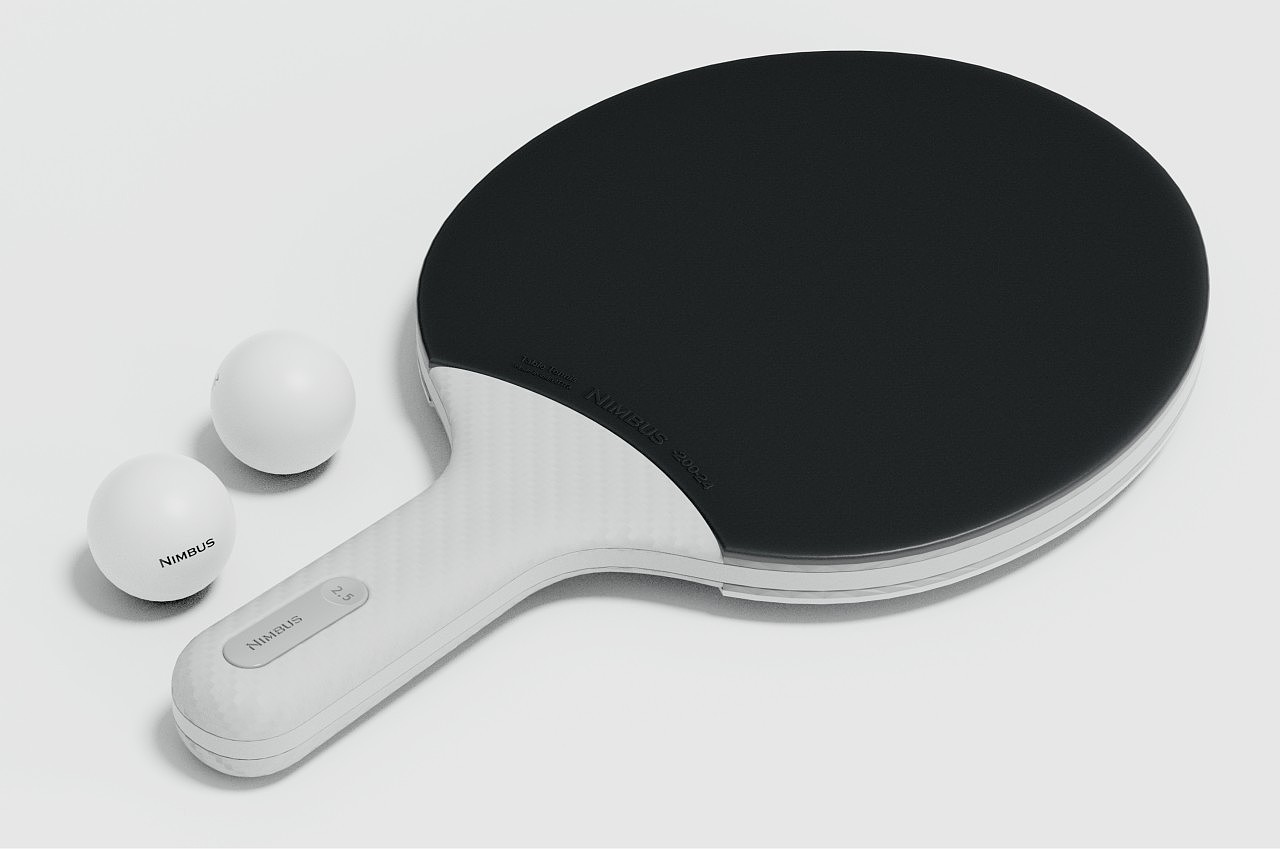 Nimbus，table tennis racket accessories，originality，conceptual design，