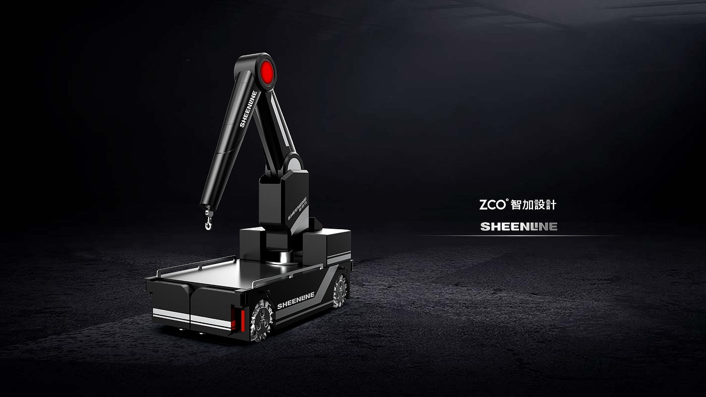 Zhijia design，Motor car hoisting，repair，robot，Industrial robot，Maintenance robot，