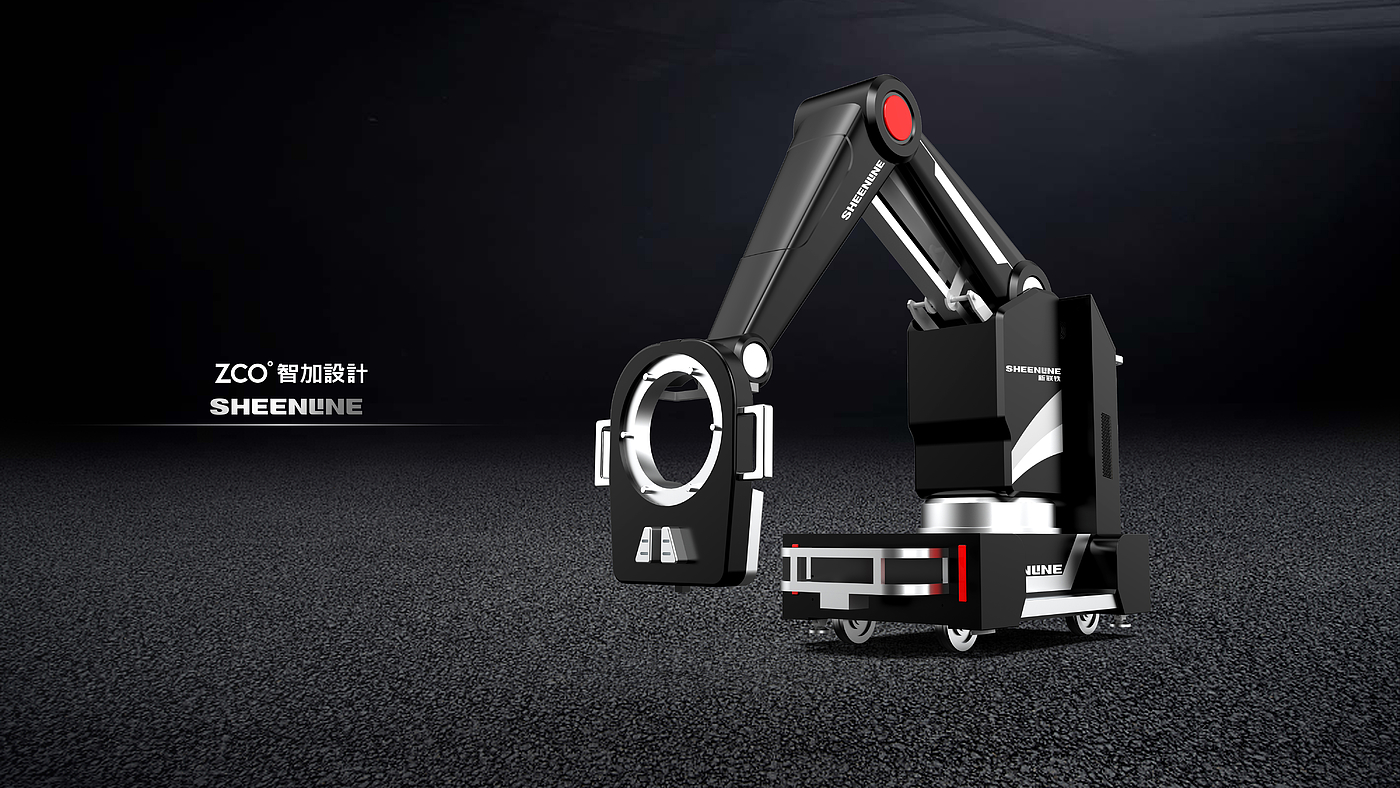 Zhijia design，Motor car hoisting，repair，robot，Industrial robot，Maintenance robot，