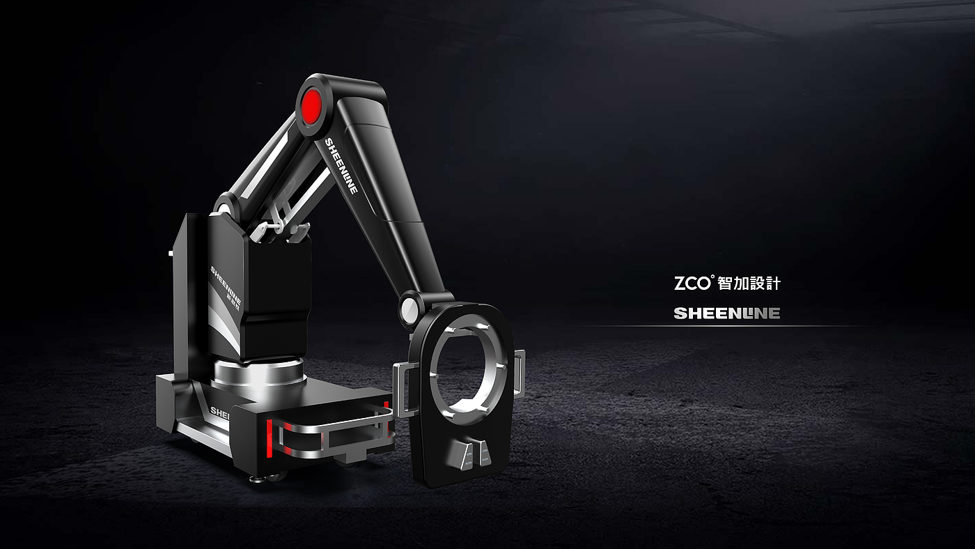 Zhijia design，Motor car hoisting，repair，robot，Industrial robot，Maintenance robot，