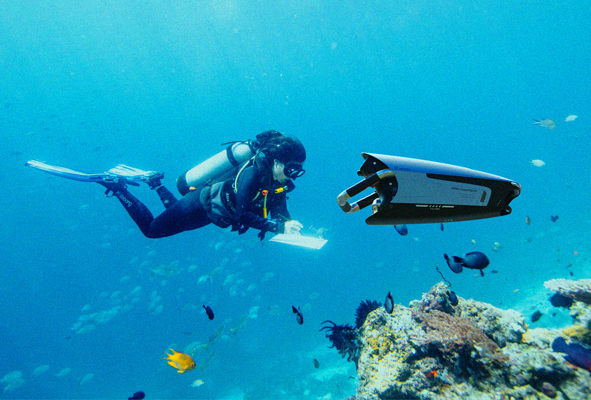 Underwater vehicle，Rescue Jet Uno，intelligence，Electronic equipment，