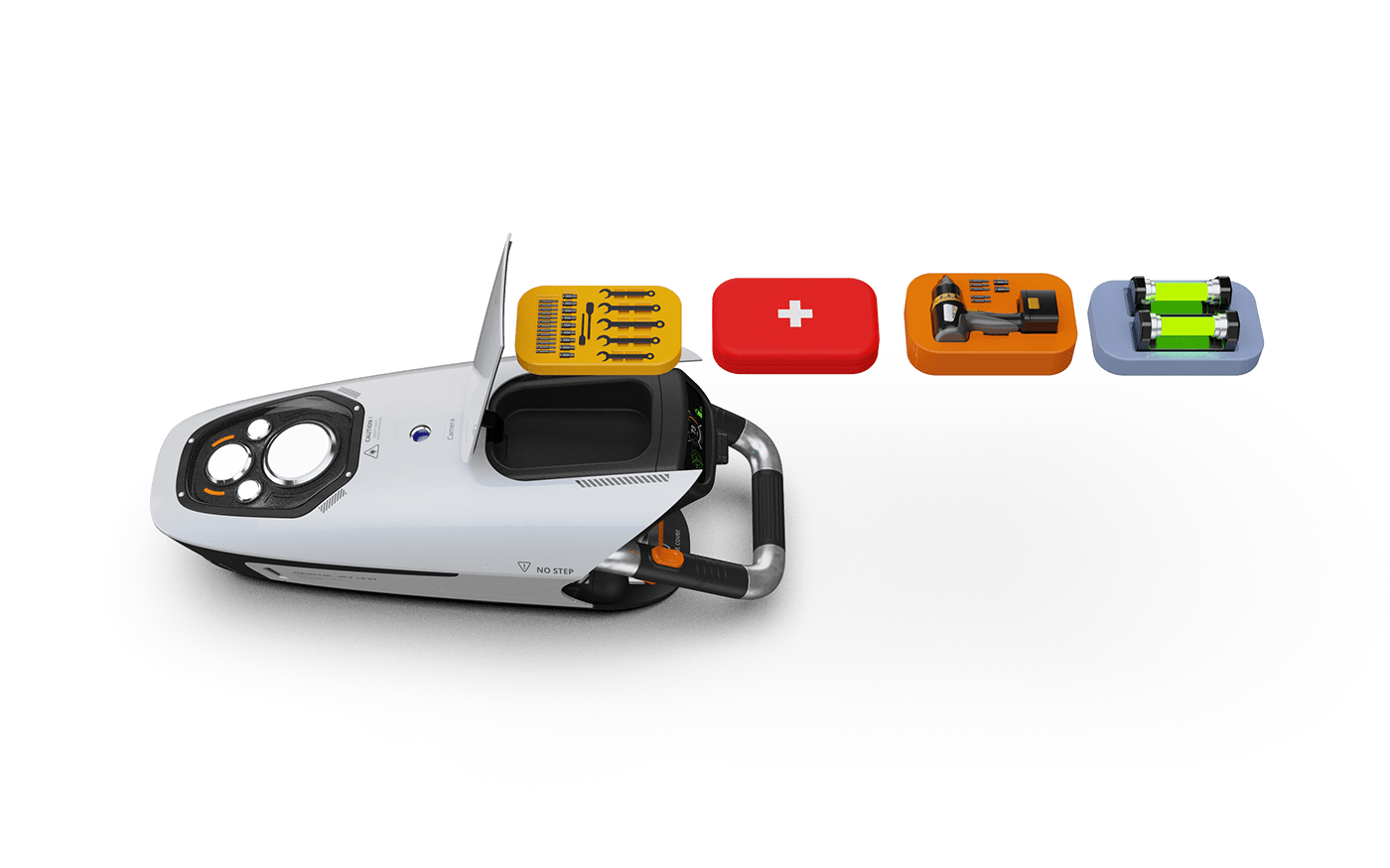 Underwater vehicle，Rescue Jet Uno，intelligence，Electronic equipment，