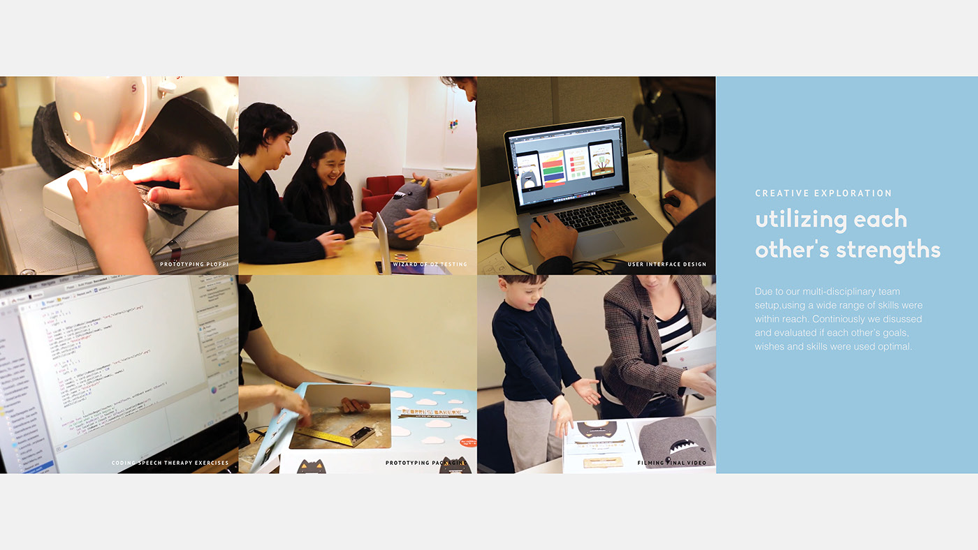 Ploppi's Bakery，Interactive speech therapy practice，Teaching tools，