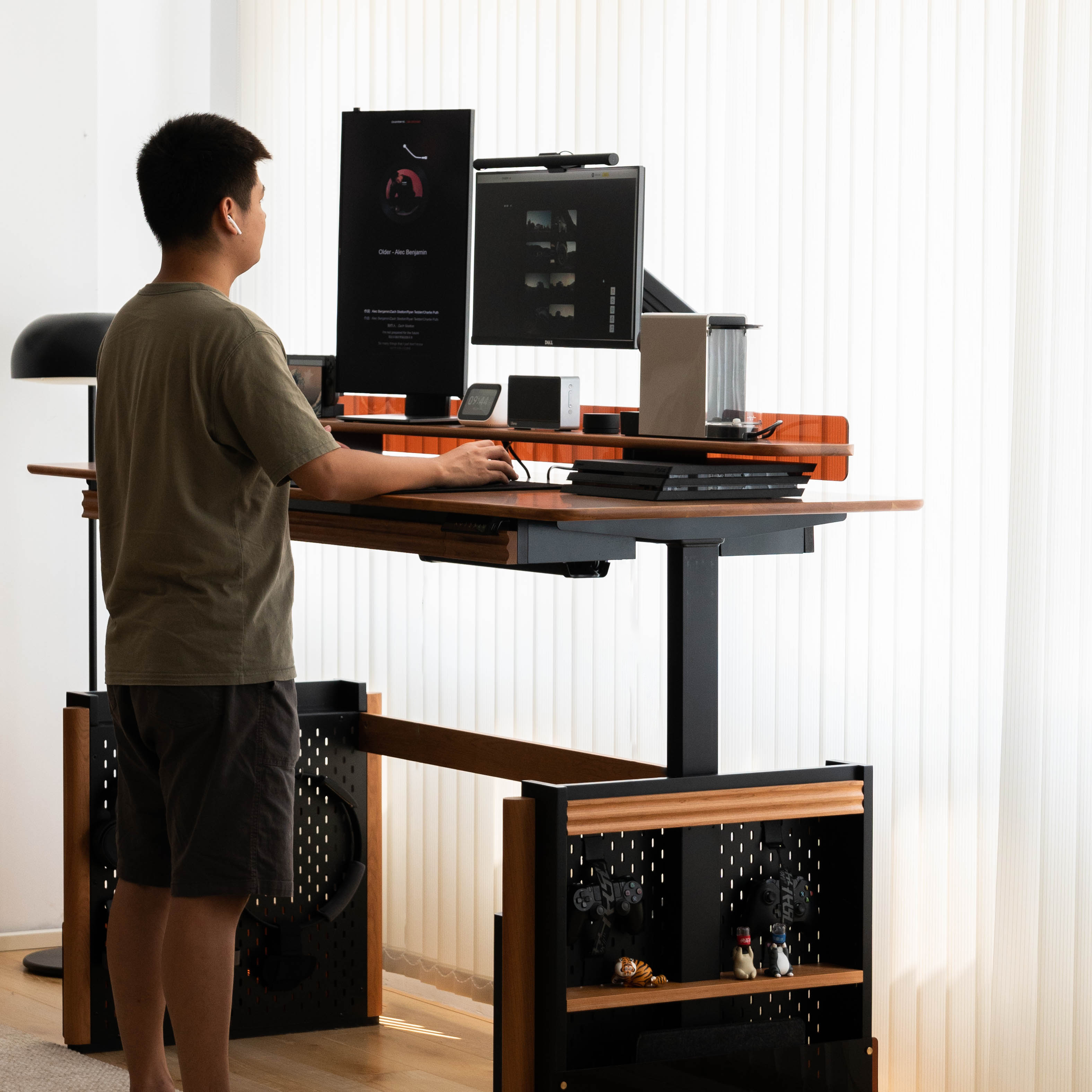 Solid wood furniture，product design，furniture design ，Lifting table，desk，