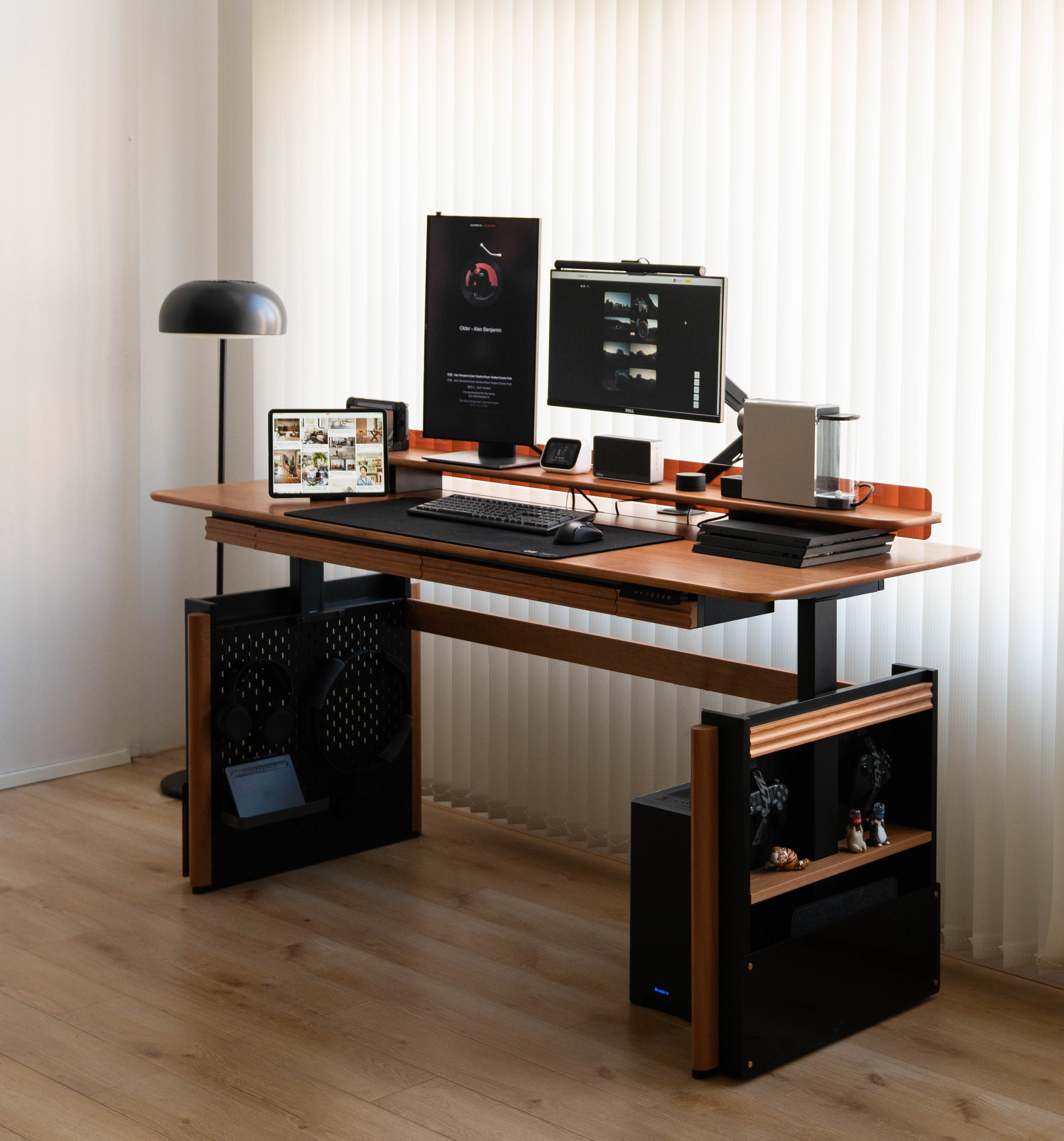 Solid wood furniture，product design，furniture design ，Lifting table，desk，