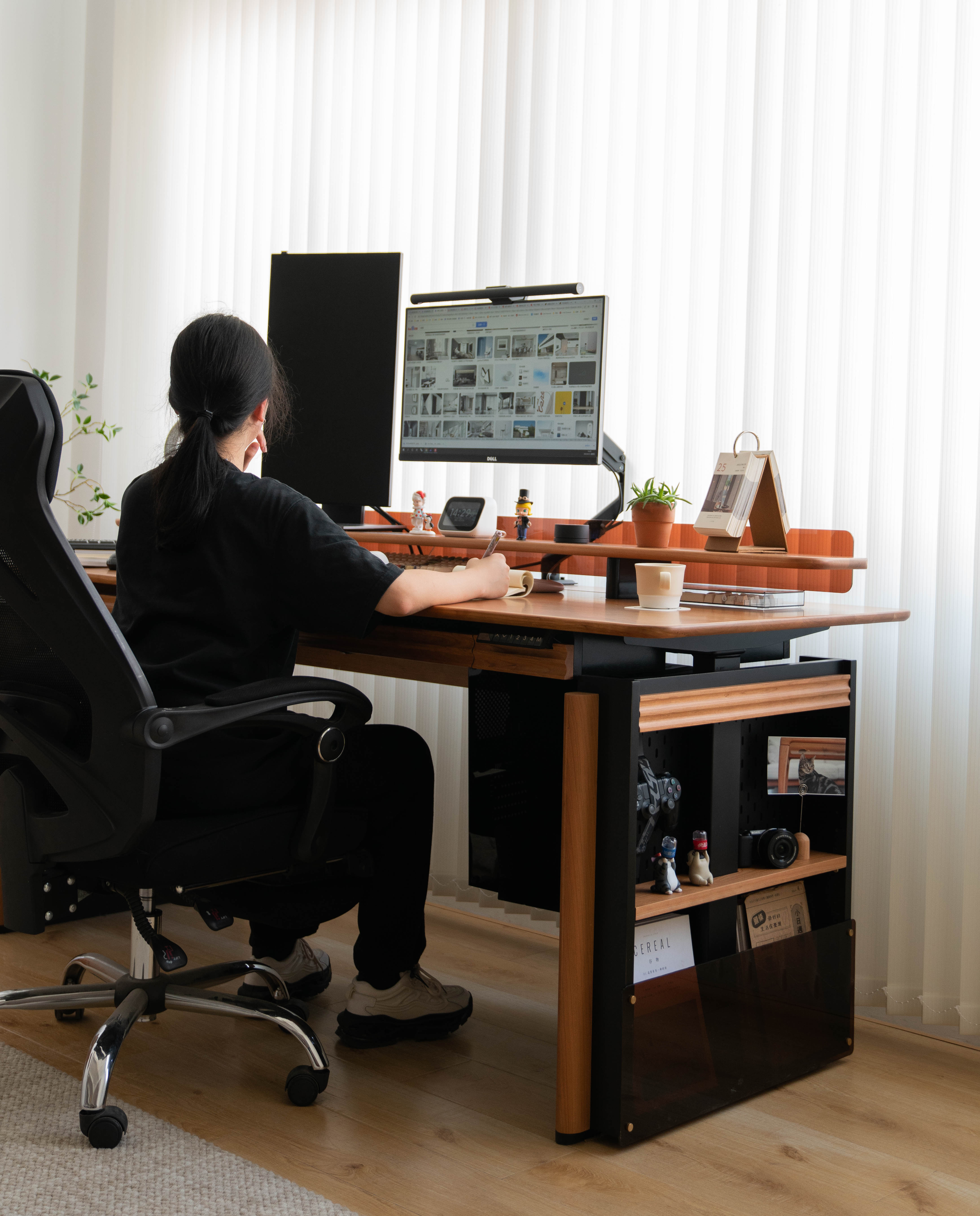 Solid wood furniture，product design，furniture design ，Lifting table，desk，