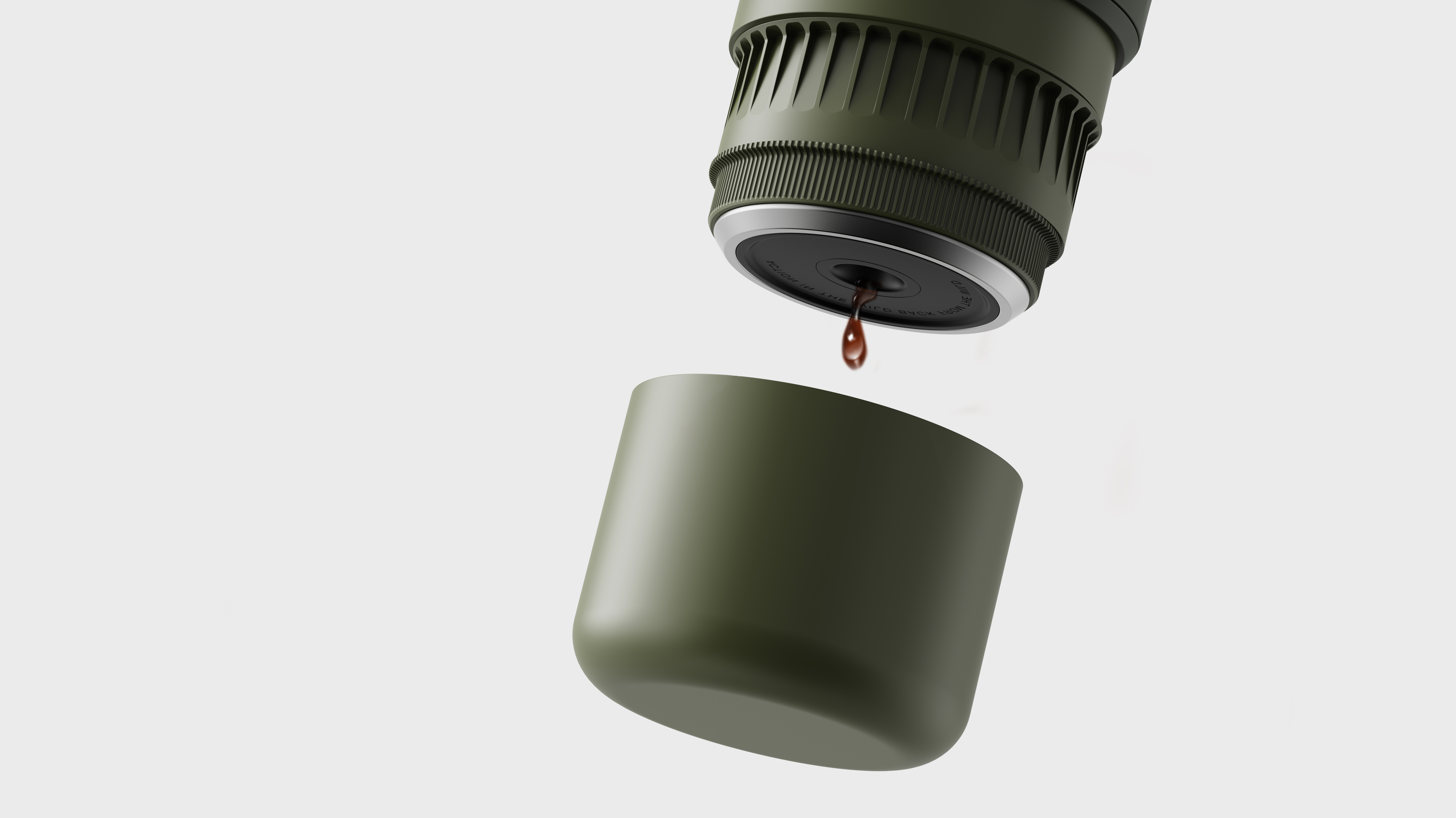 kyehsot，Render，product design，Camping Outdoor，Coffee machine，A touch，modeling，industrial design，