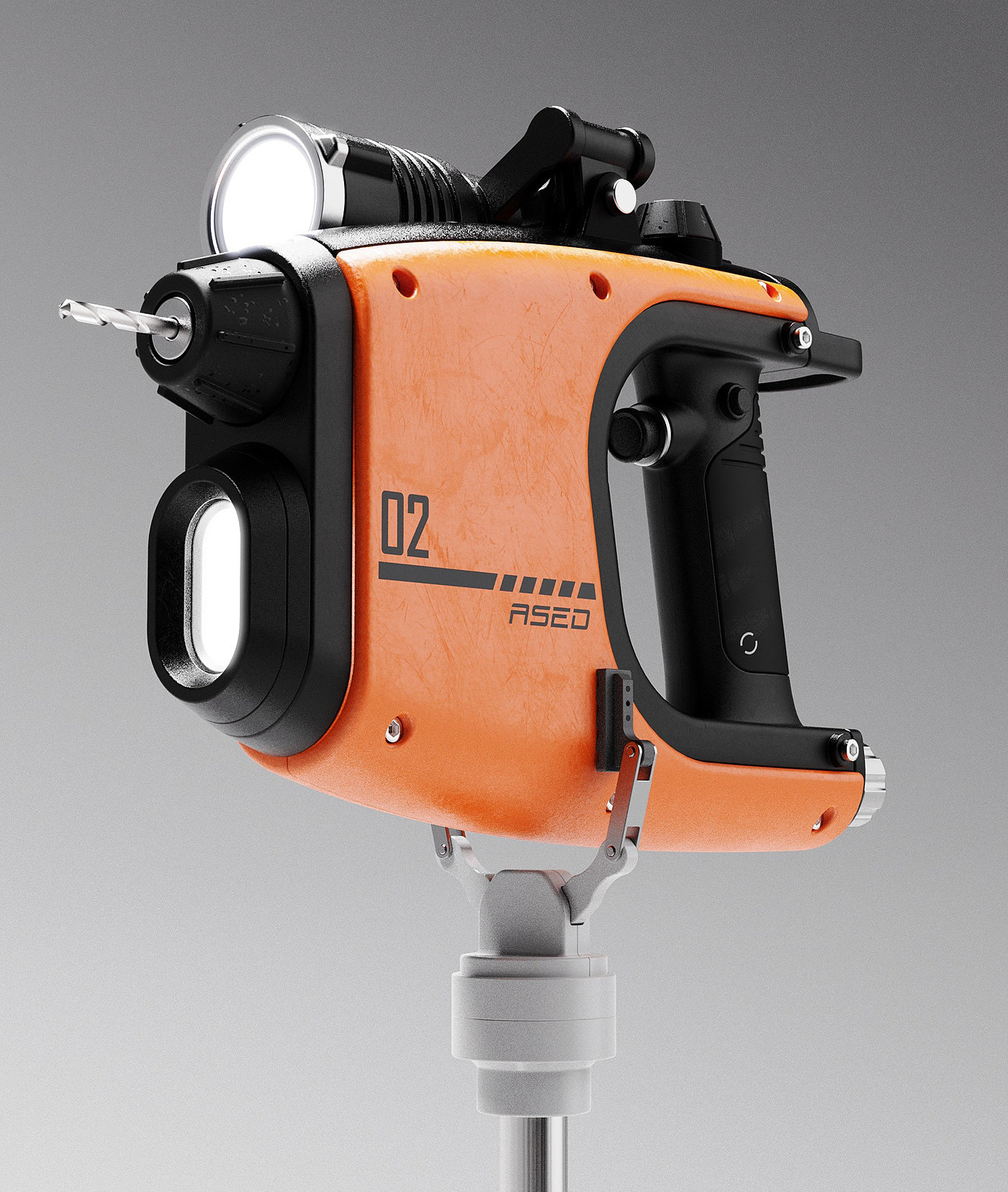 Electric drill，EVA，Underwater，