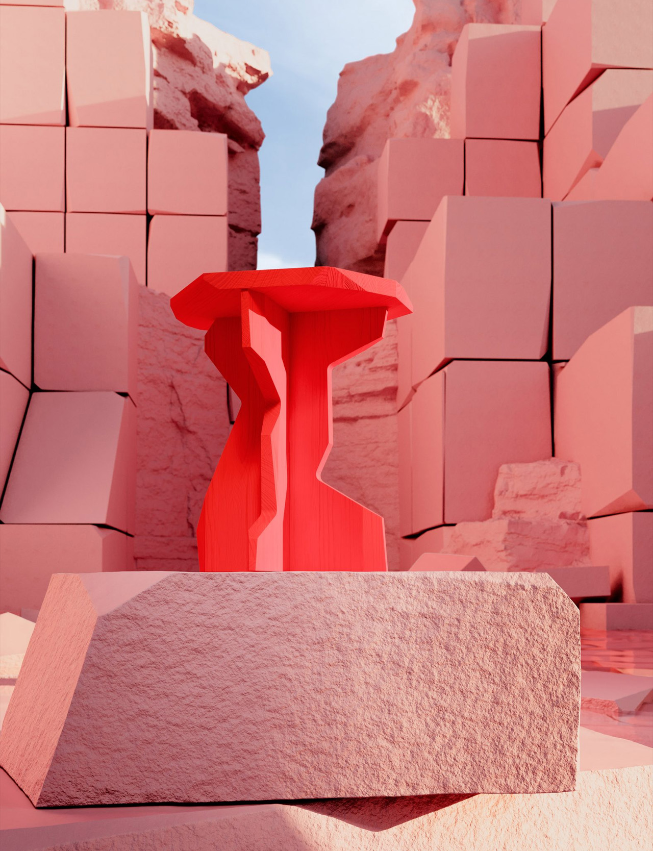 stool，originality，Minimalist，