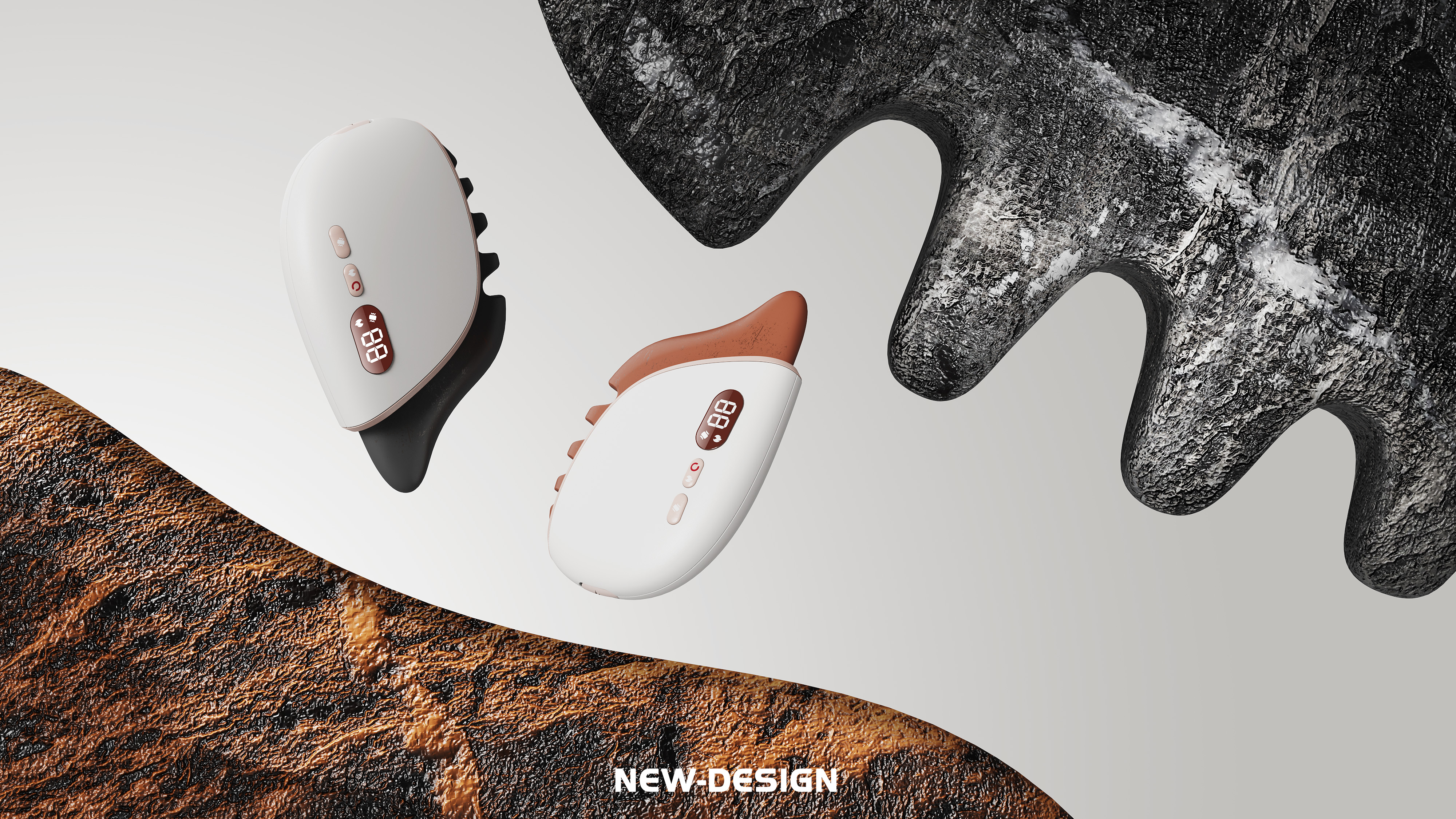 multi-function，Scraping massage，Traditional Chinese Medicine Physiotherapy，medical apparatus and instruments，Great health，industrial design，