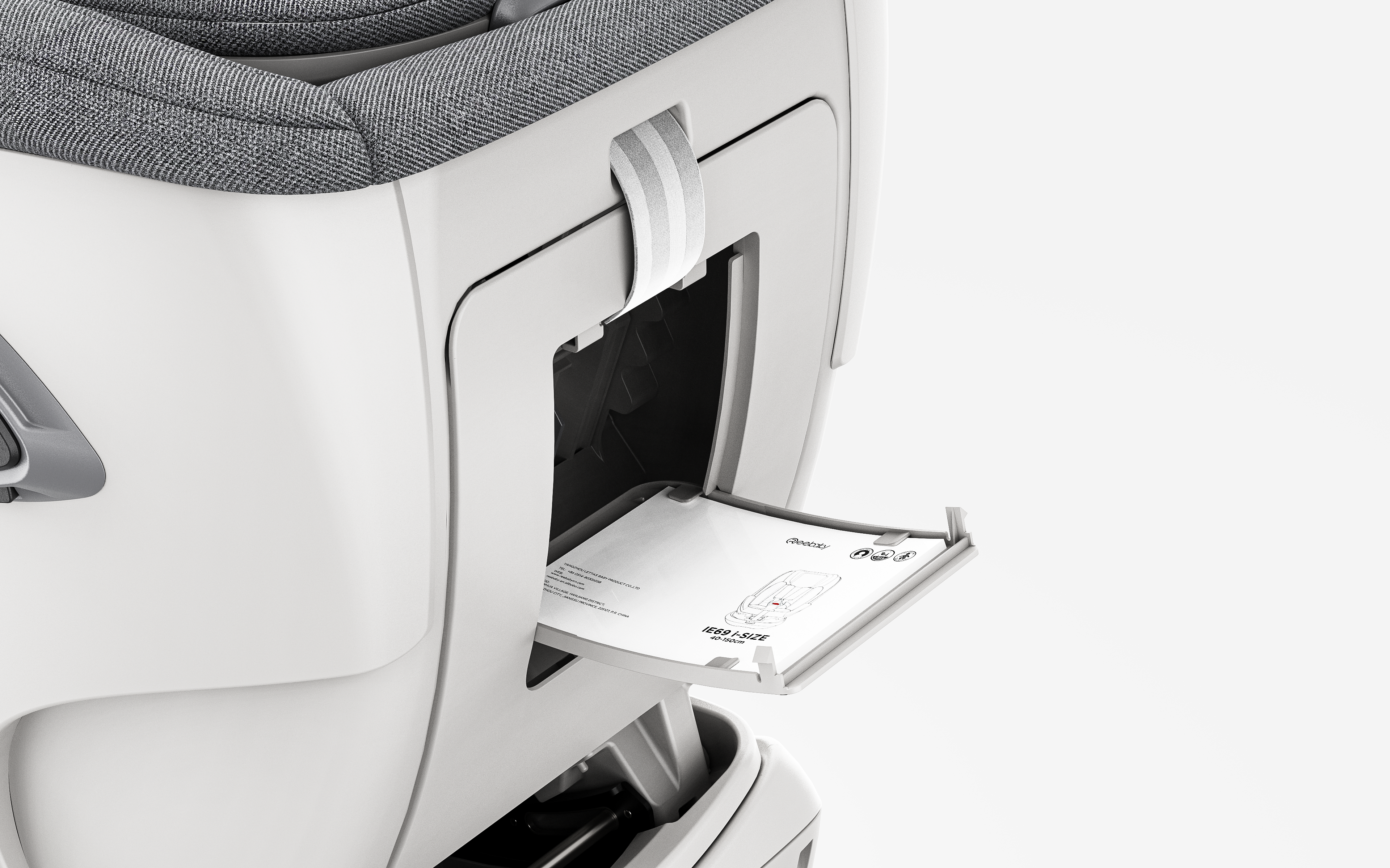 vehicle-use child safety seats，E-commerce details page，Product rendering，Child mother and baby，