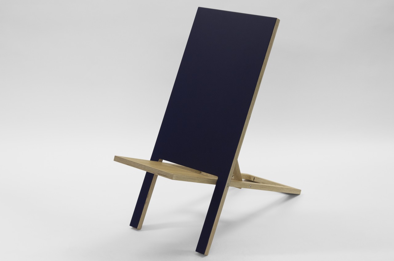 Gap，Folding chair，furniture，chair，structure，Design，Notch，Simplicity，