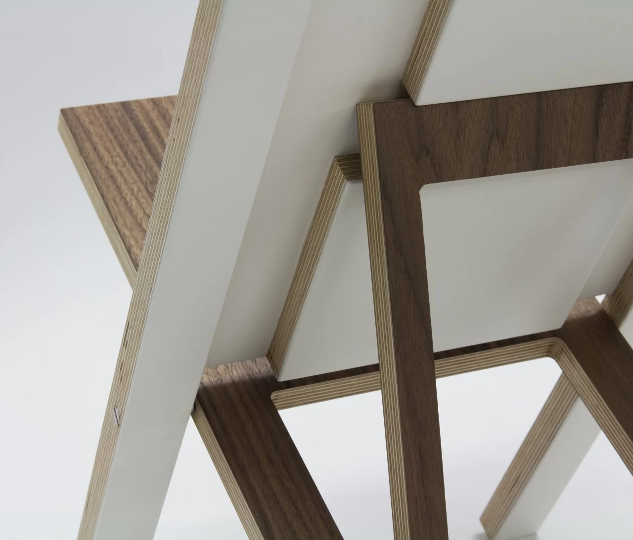 Gap，Folding chair，furniture，chair，structure，Design，Notch，Simplicity，