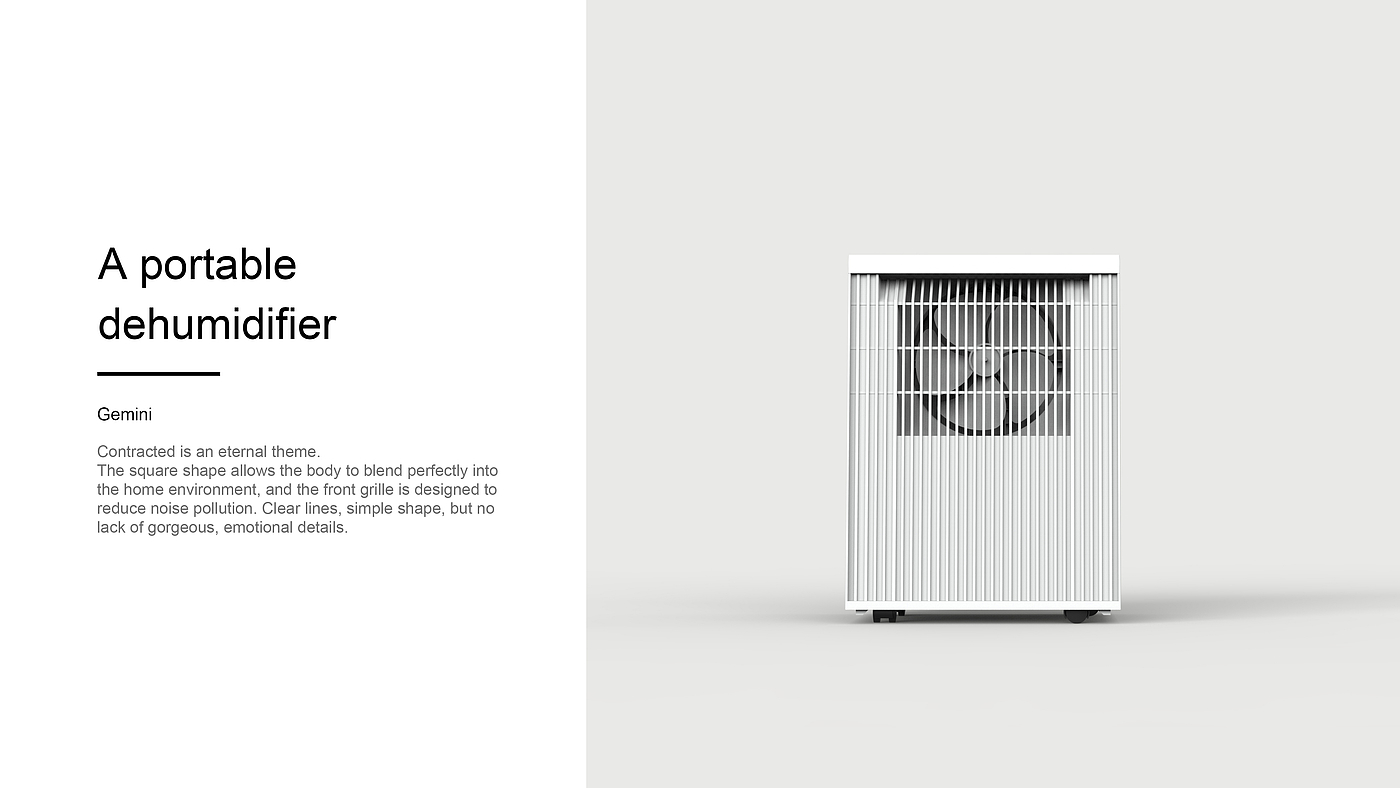Household Electric Appliances，Environmental electrical appliances，Dehumidification Products，geometry，Simplicity，