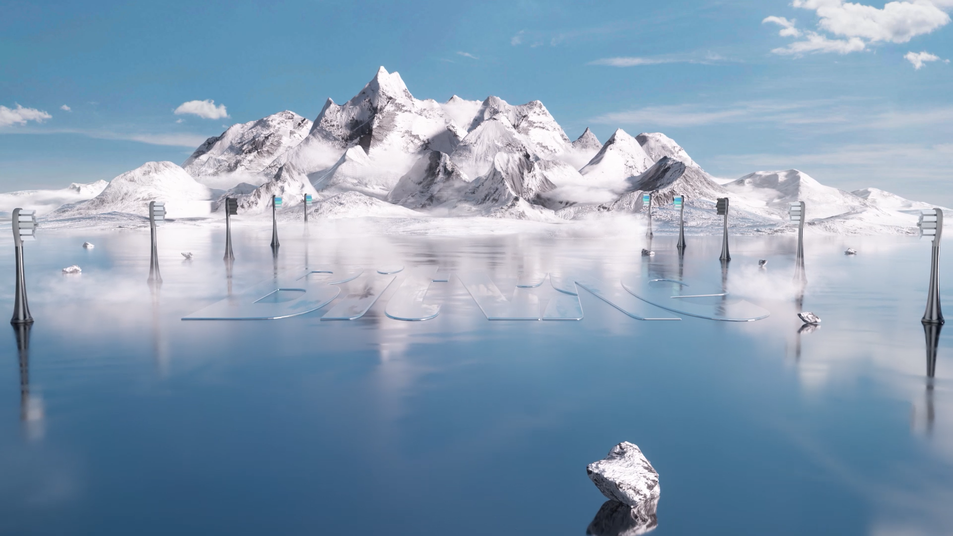 Electric toothbrush，Smart home，dynamic design ，Product video，CG video，