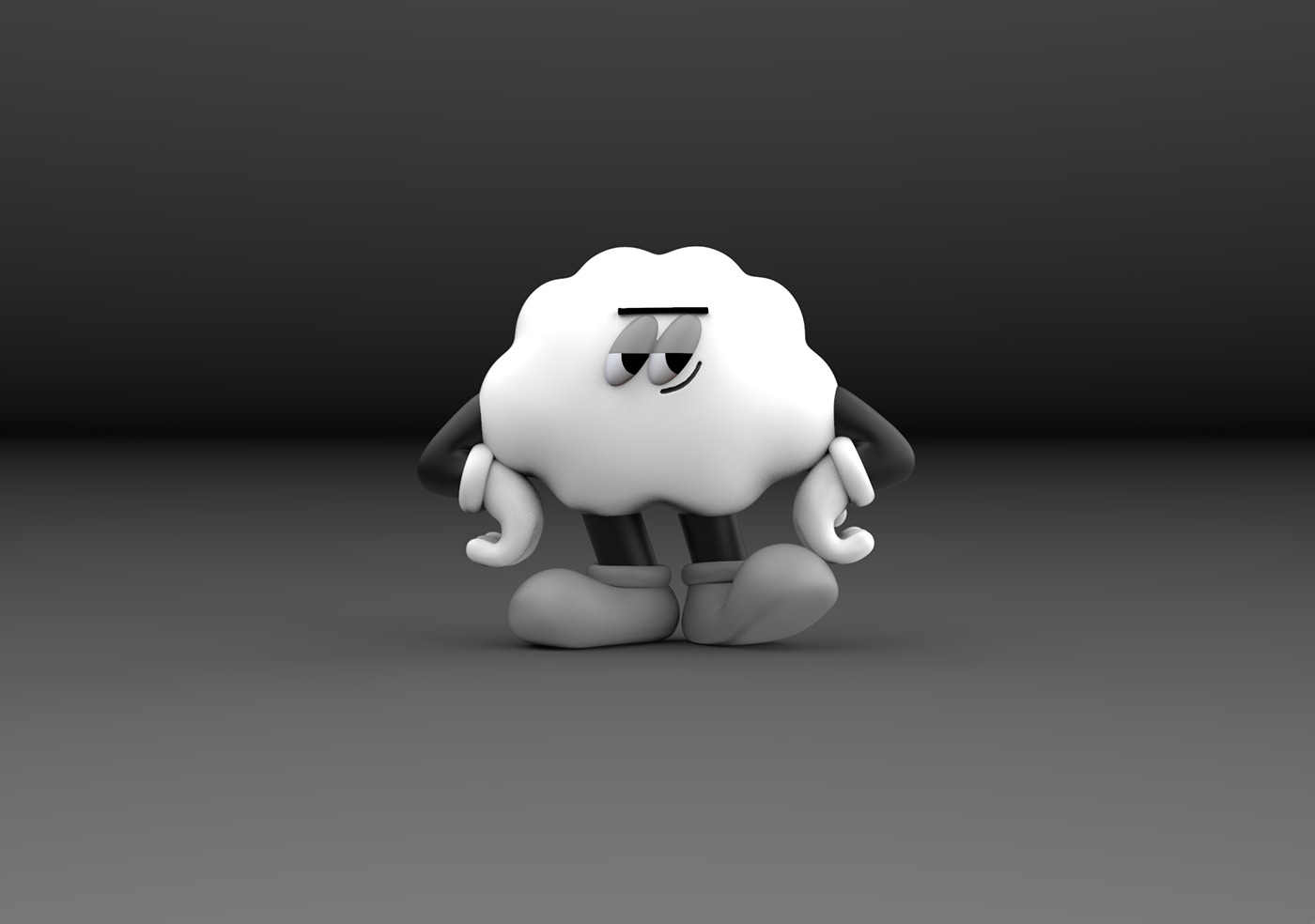 BestFriend Emudy，Character design，3D modeling，industrial design，