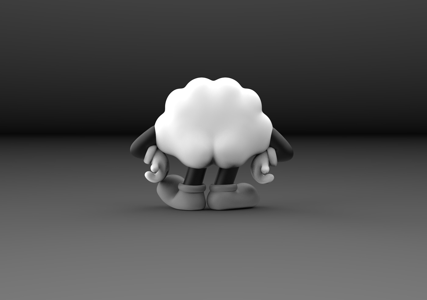 BestFriend Emudy，Character design，3D modeling，industrial design，