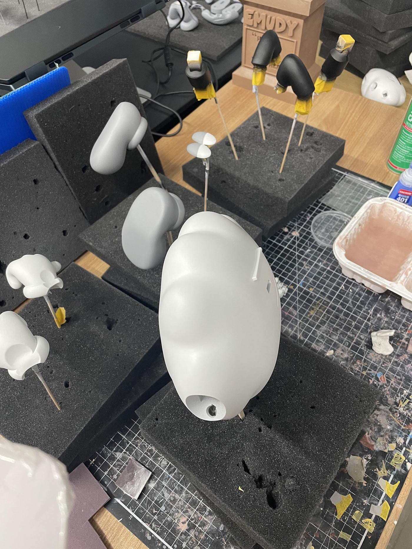 BestFriend Emudy，Character design，3D modeling，industrial design，