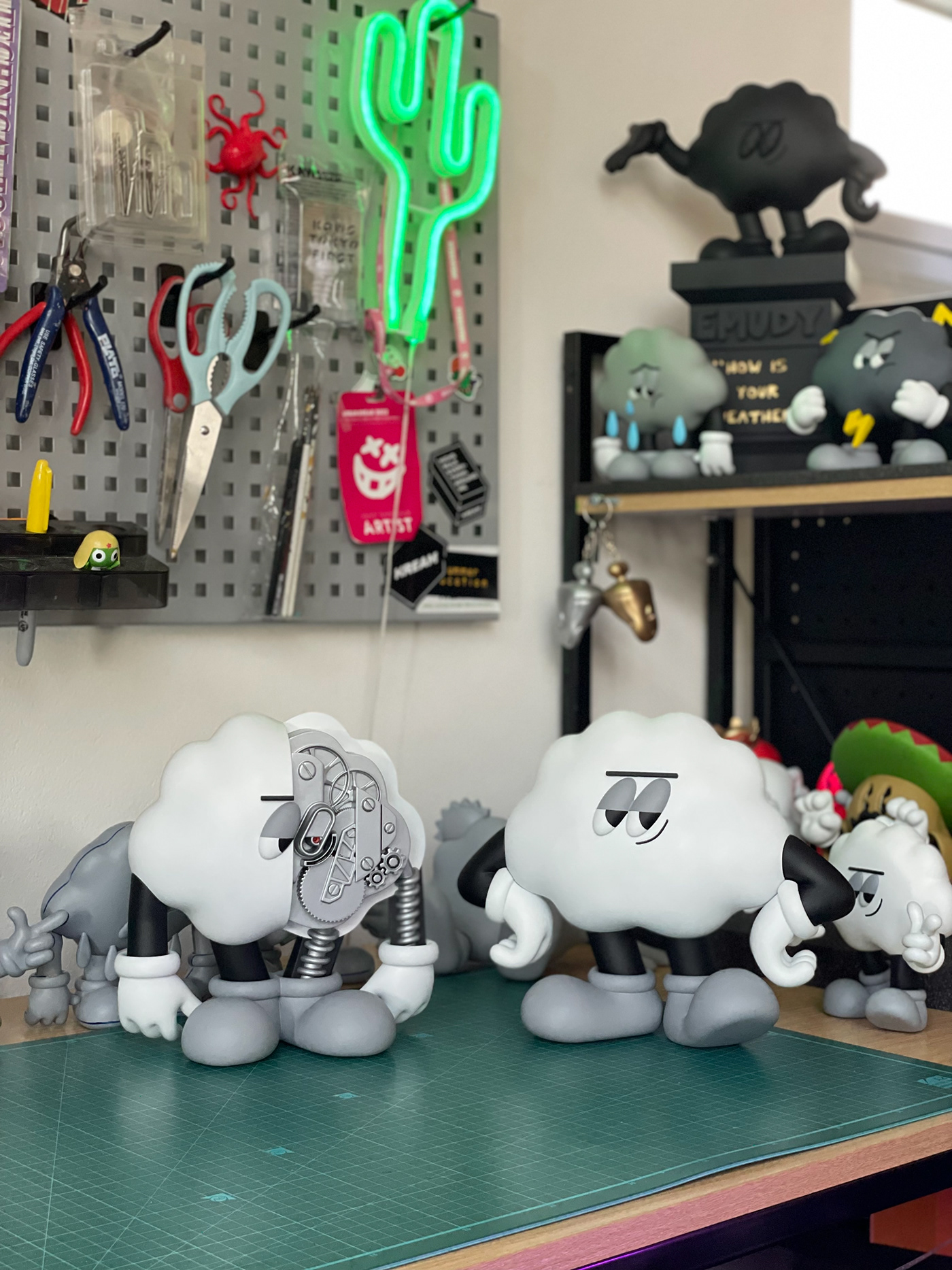 BestFriend Emudy，Character design，3D modeling，industrial design，