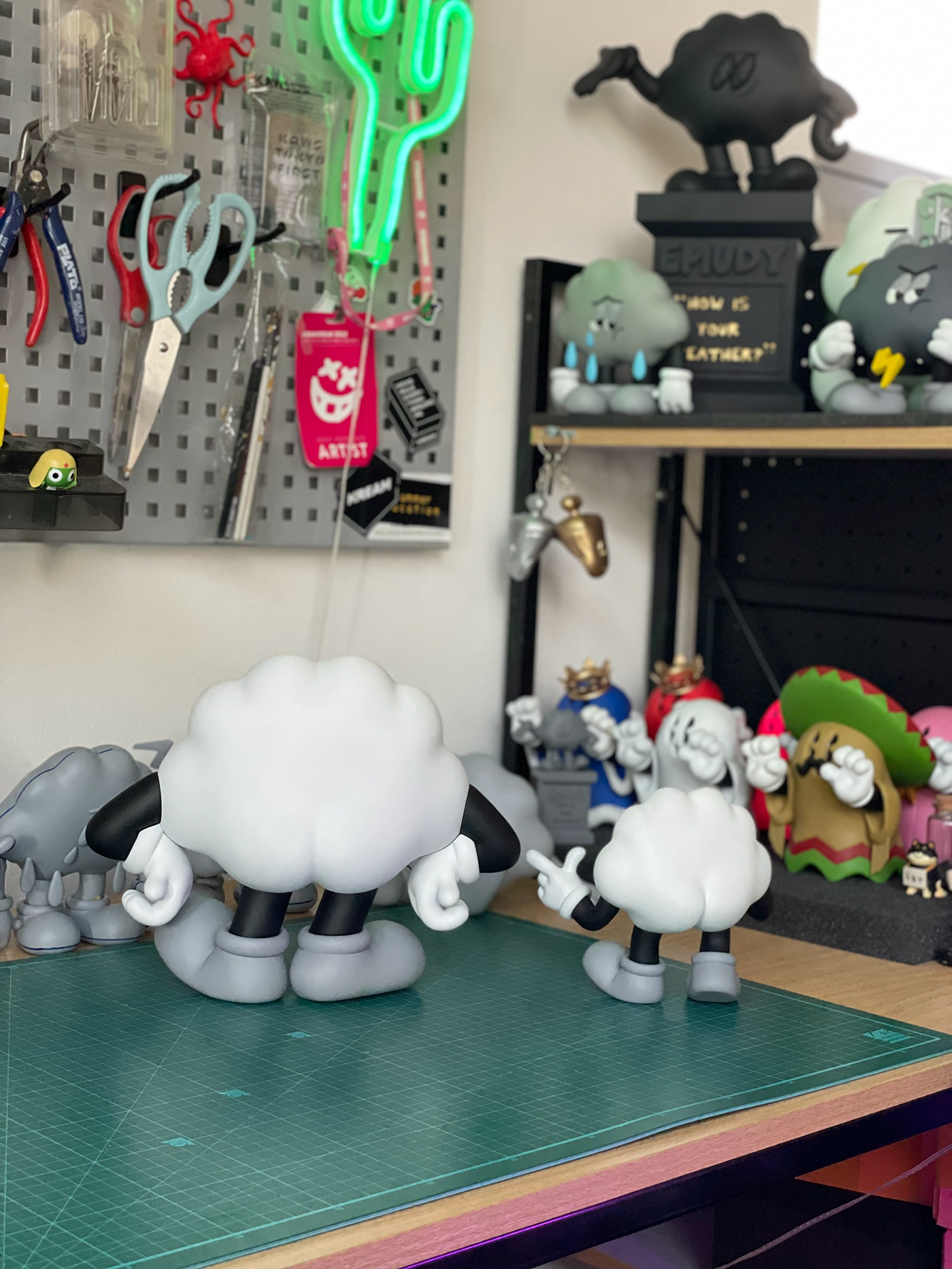 BestFriend Emudy，Character design，3D modeling，industrial design，