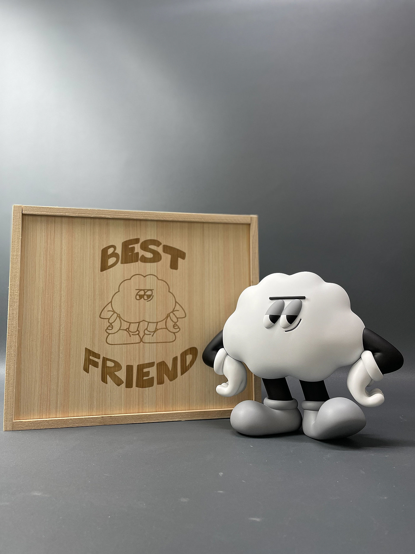 BestFriend Emudy，Character design，3D modeling，industrial design，