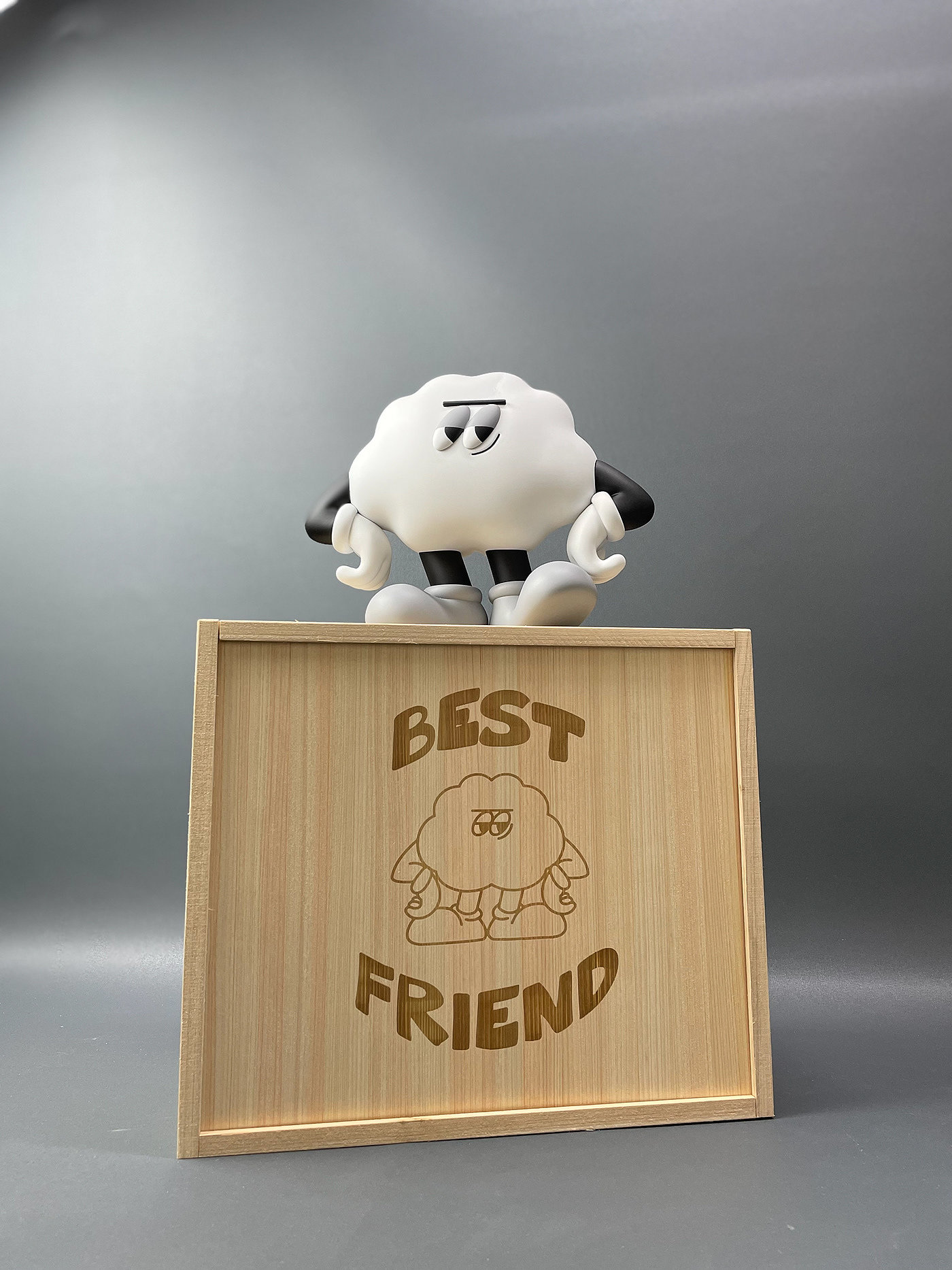 BestFriend Emudy，Character design，3D modeling，industrial design，