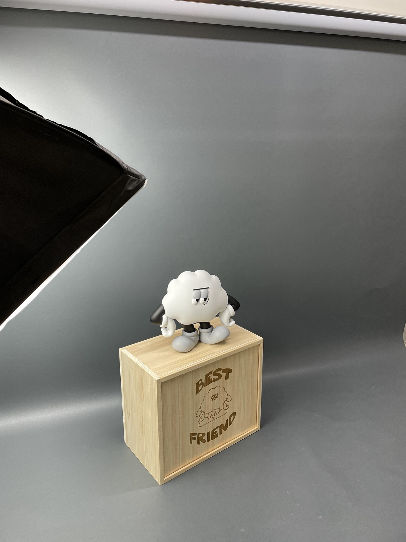 BestFriend Emudy，Character design，3D modeling，industrial design，