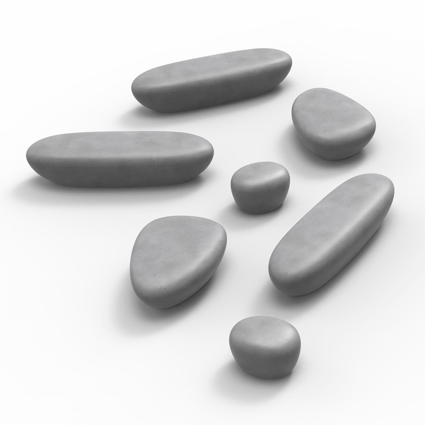 bench，concrete，curve，texture，