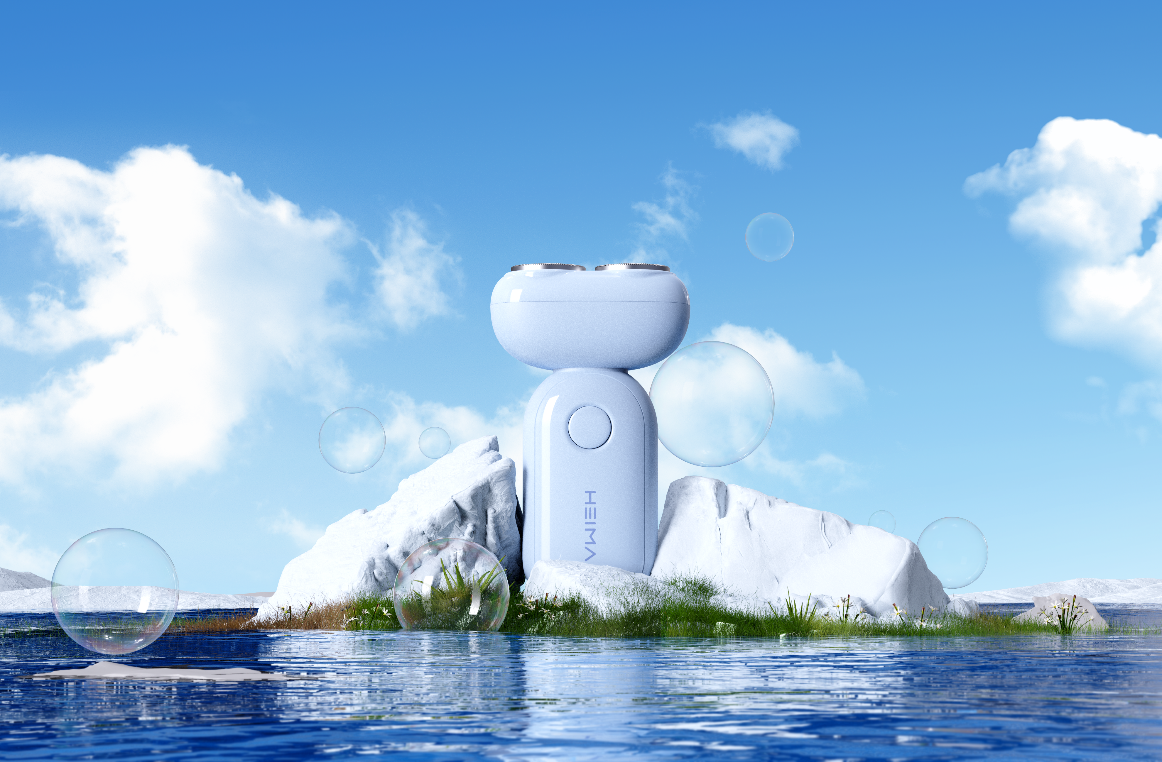 razor，Gehu，3C digital，product design，industrial design，Tide play，