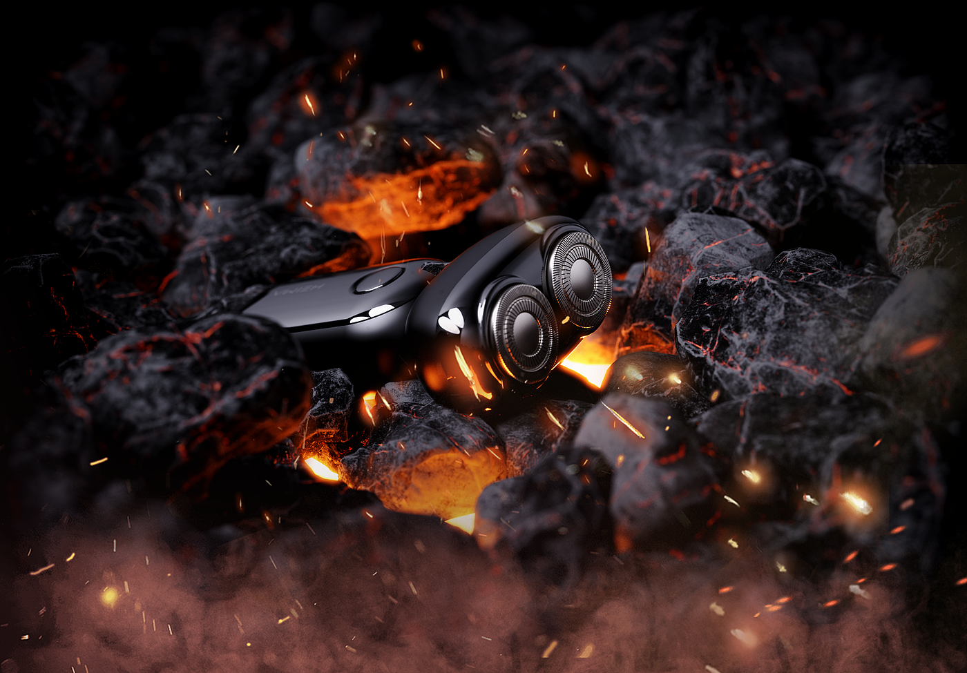 razor，Gehu，3C digital，product design，industrial design，Tide play，