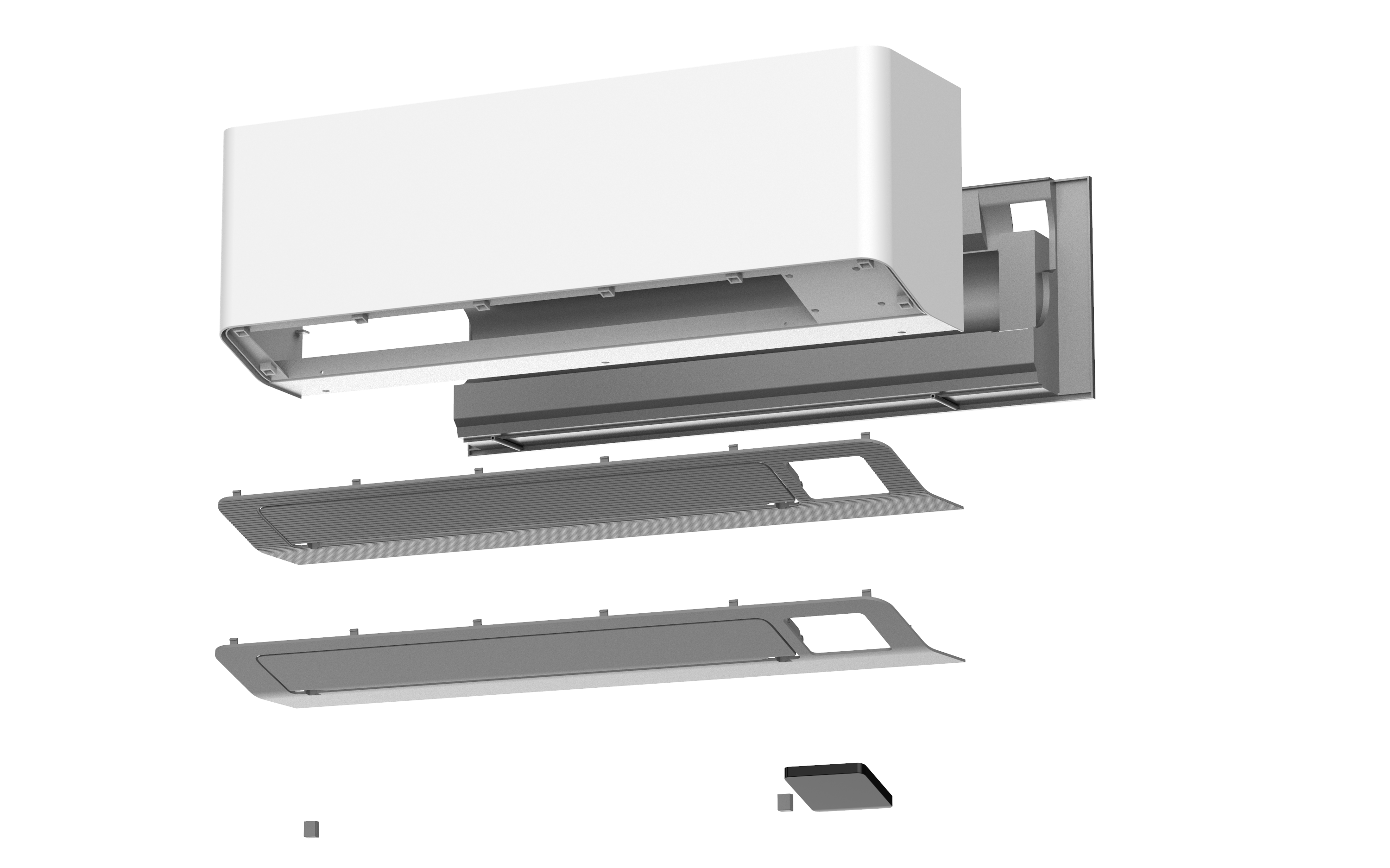 industrial design，product design，Domestic air conditioner，Mitsubishi Heavy Industries，Remote control，Key design，Wabi-Sabi，