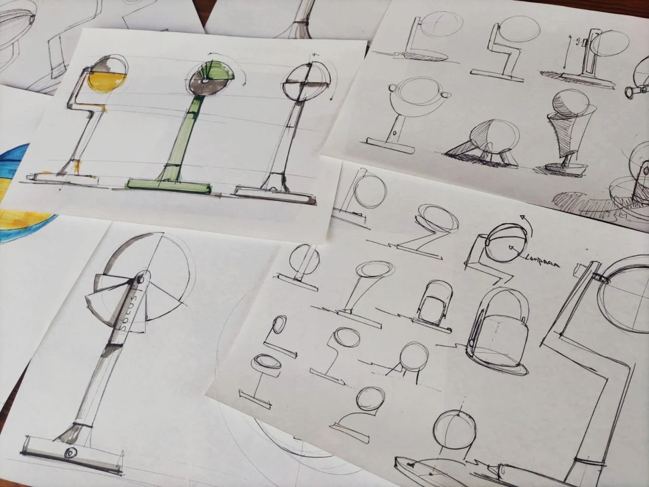 Desk lamp，atmosphere，light，