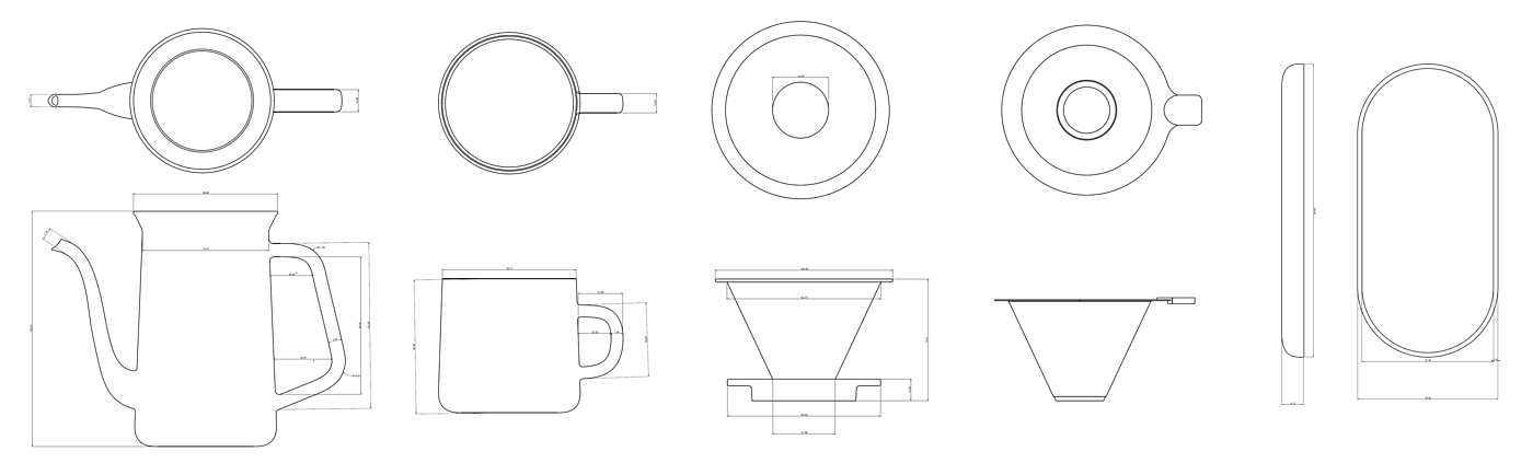 industrial design，product design，Coffee，Make coffee by hand，Household products，Drip Coffee，kitchen，Coffee pot，
