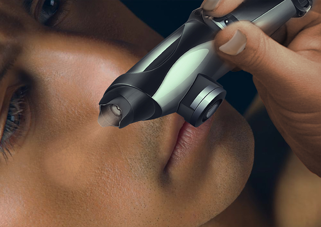 Men's beauty，Makeup spray gun，HD Makeup，pen，Liquid Foundation，Bionics Design ，