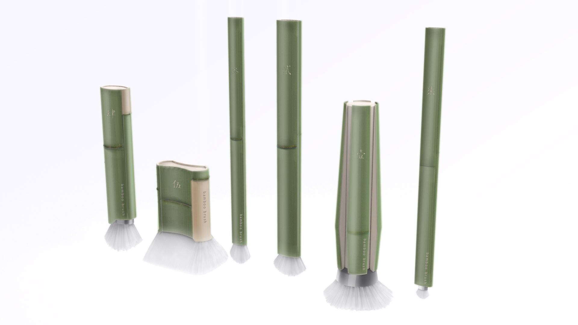 Bamboo，Cosmetic brush，Intangible cultural heritage，