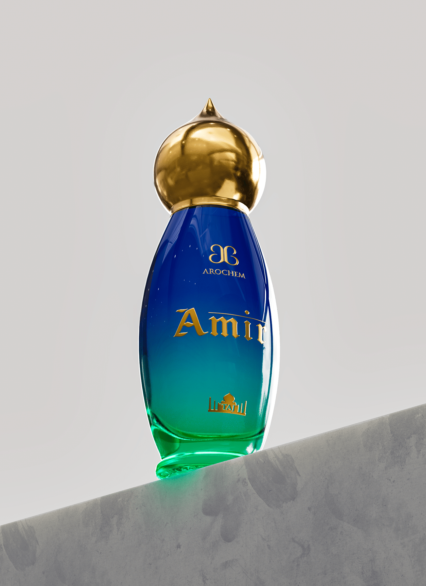 Perfume，packing design，Arochem Attar，Art design，