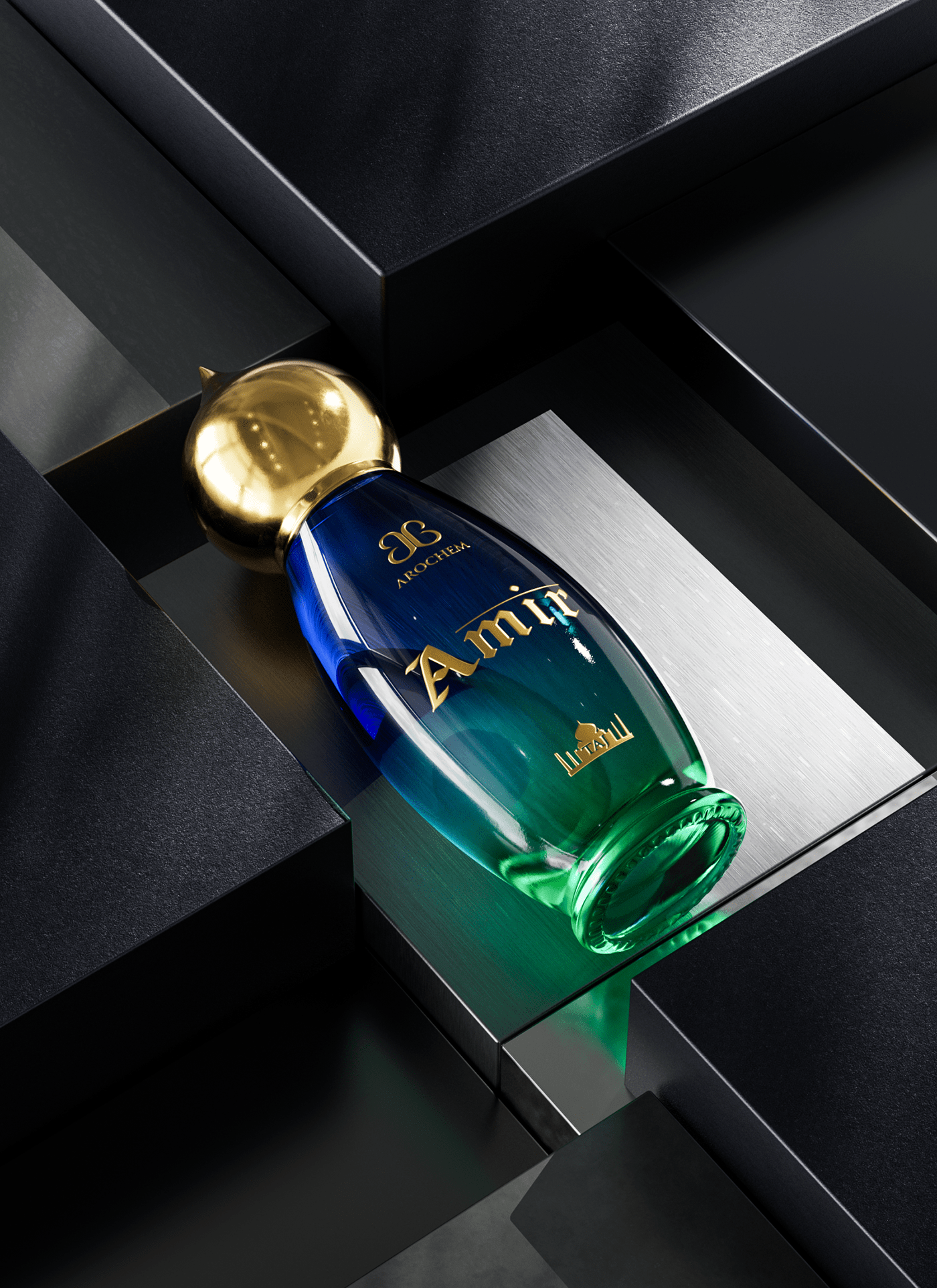 Perfume，packing design，Arochem Attar，Art design，