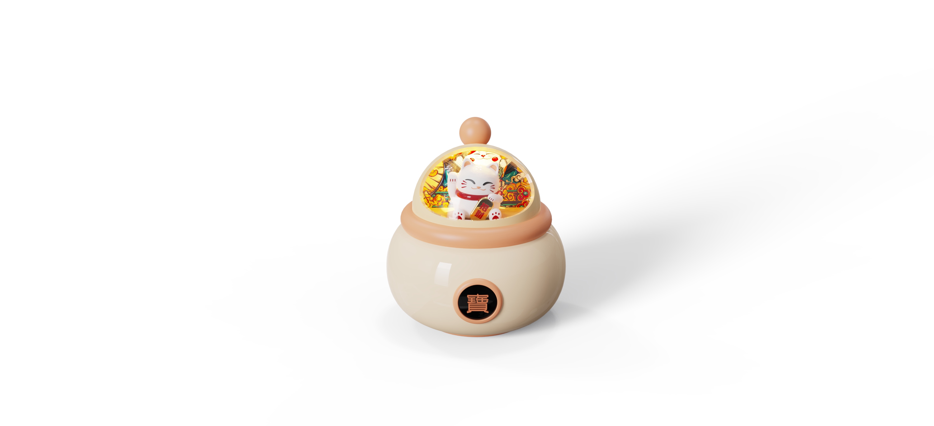 Gourd, cute, hand warmer，