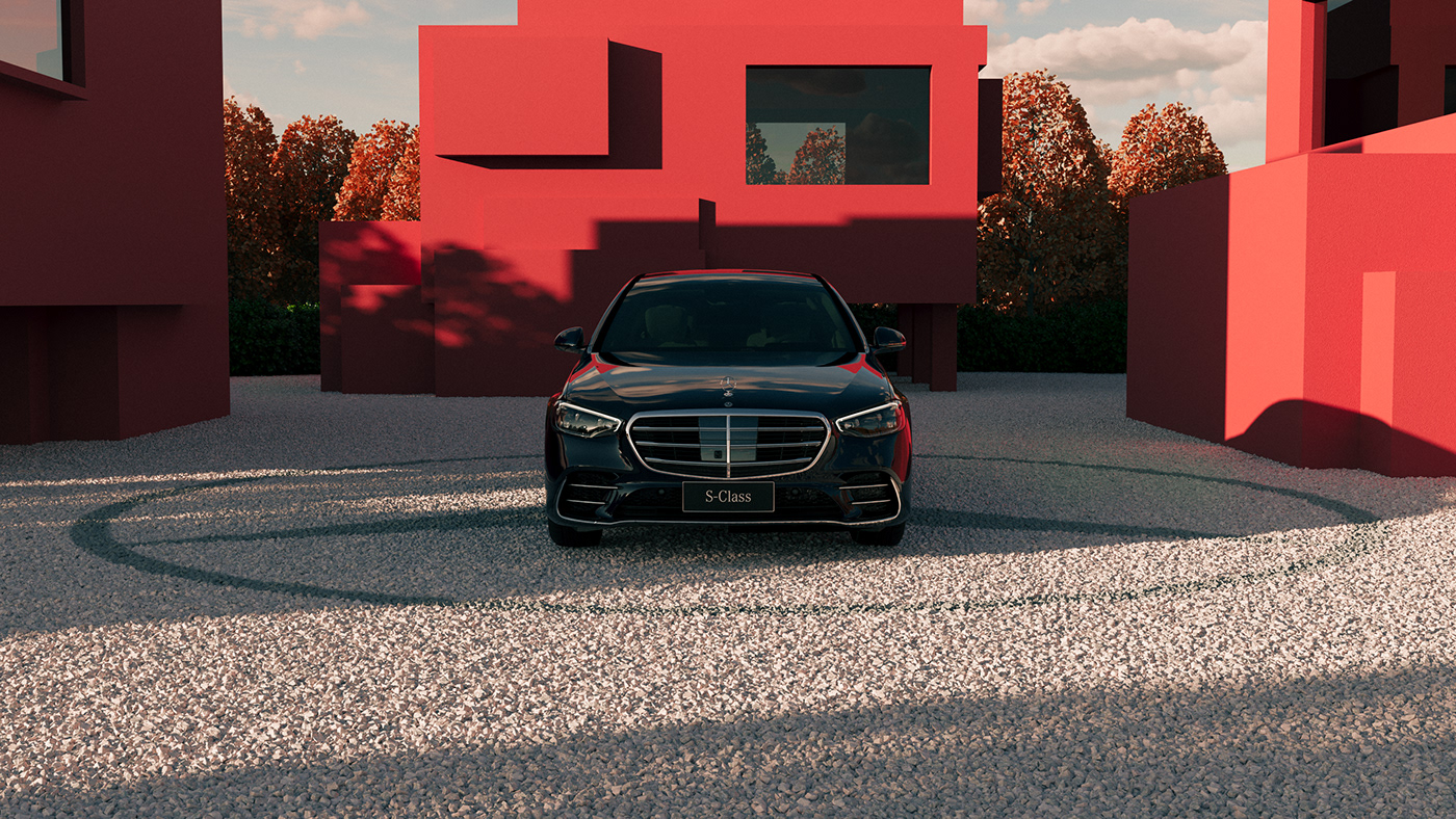 automobile，Benz，cgi，