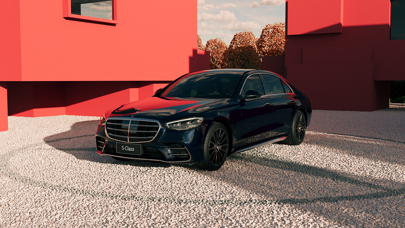 automobile，Benz，cgi，