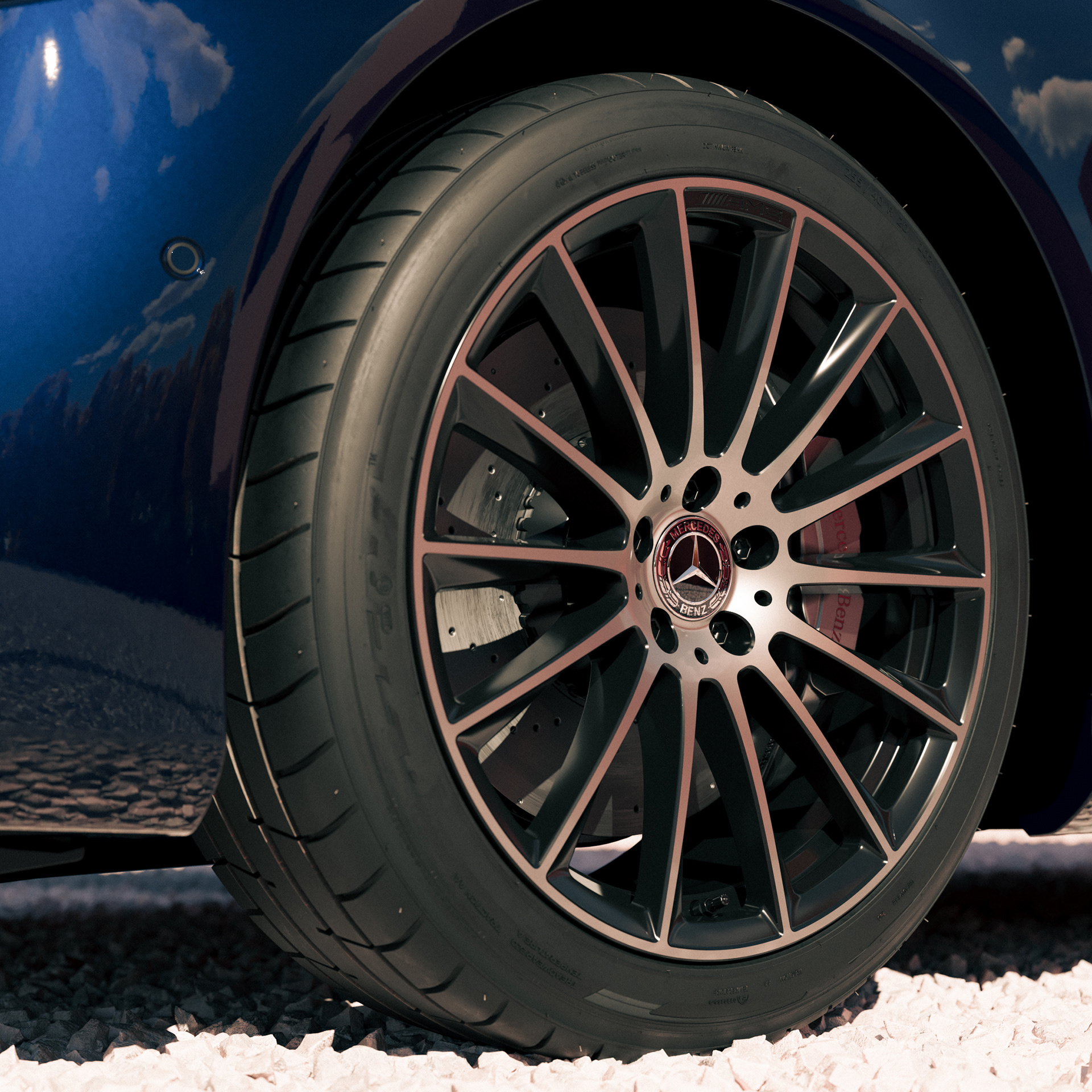 automobile，Benz，cgi，