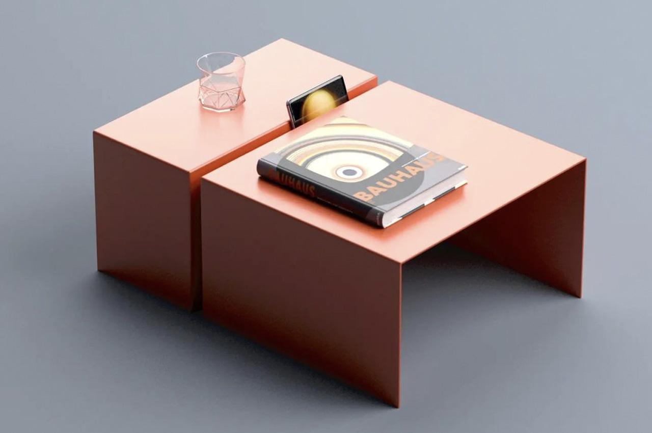 Coffee table，furniture，a living room，