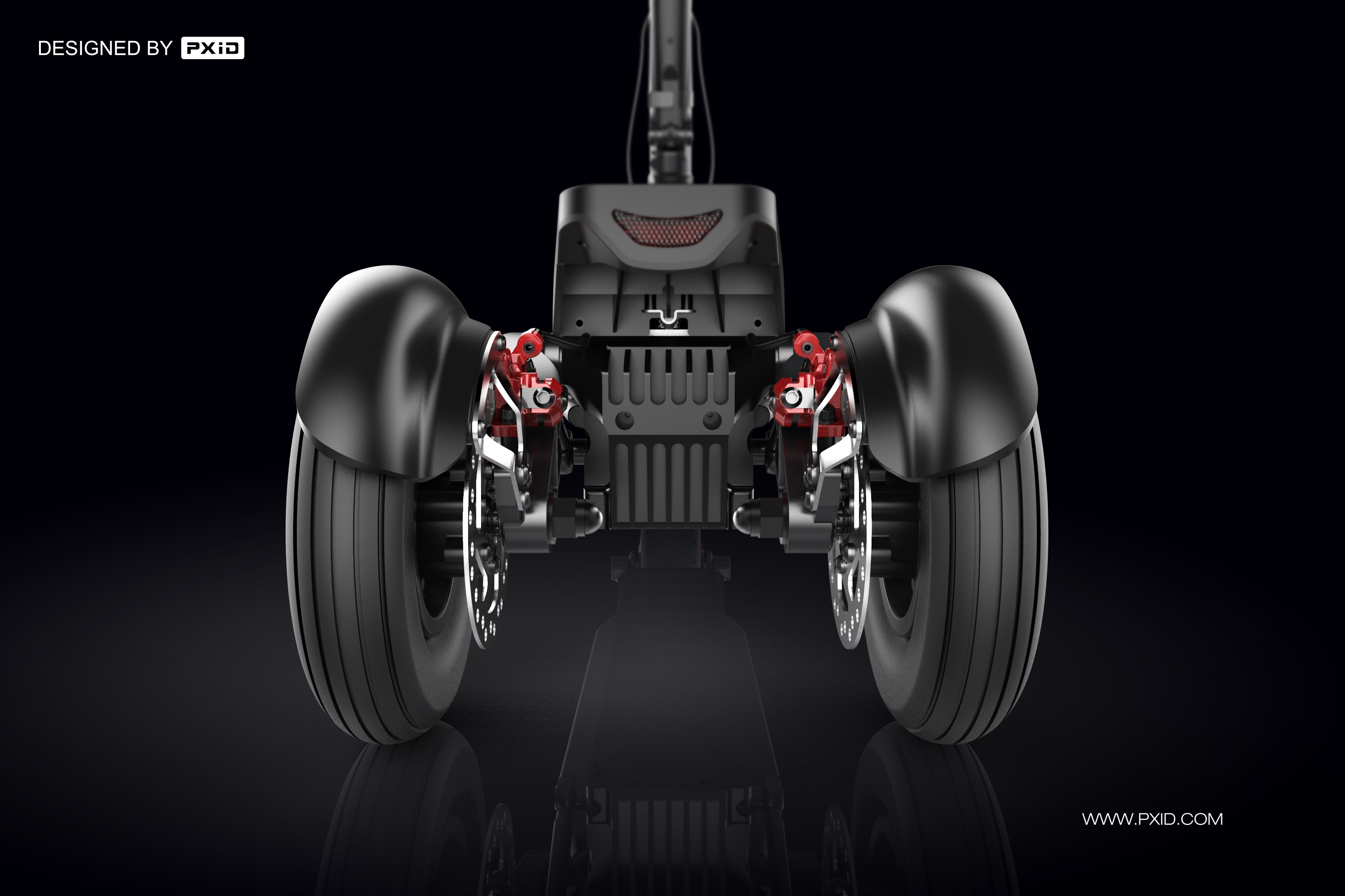 Design of electric scooter，Scooter design，Balance car design，Design of walking tools for the elderly，pxid，Product oriented industrial design，