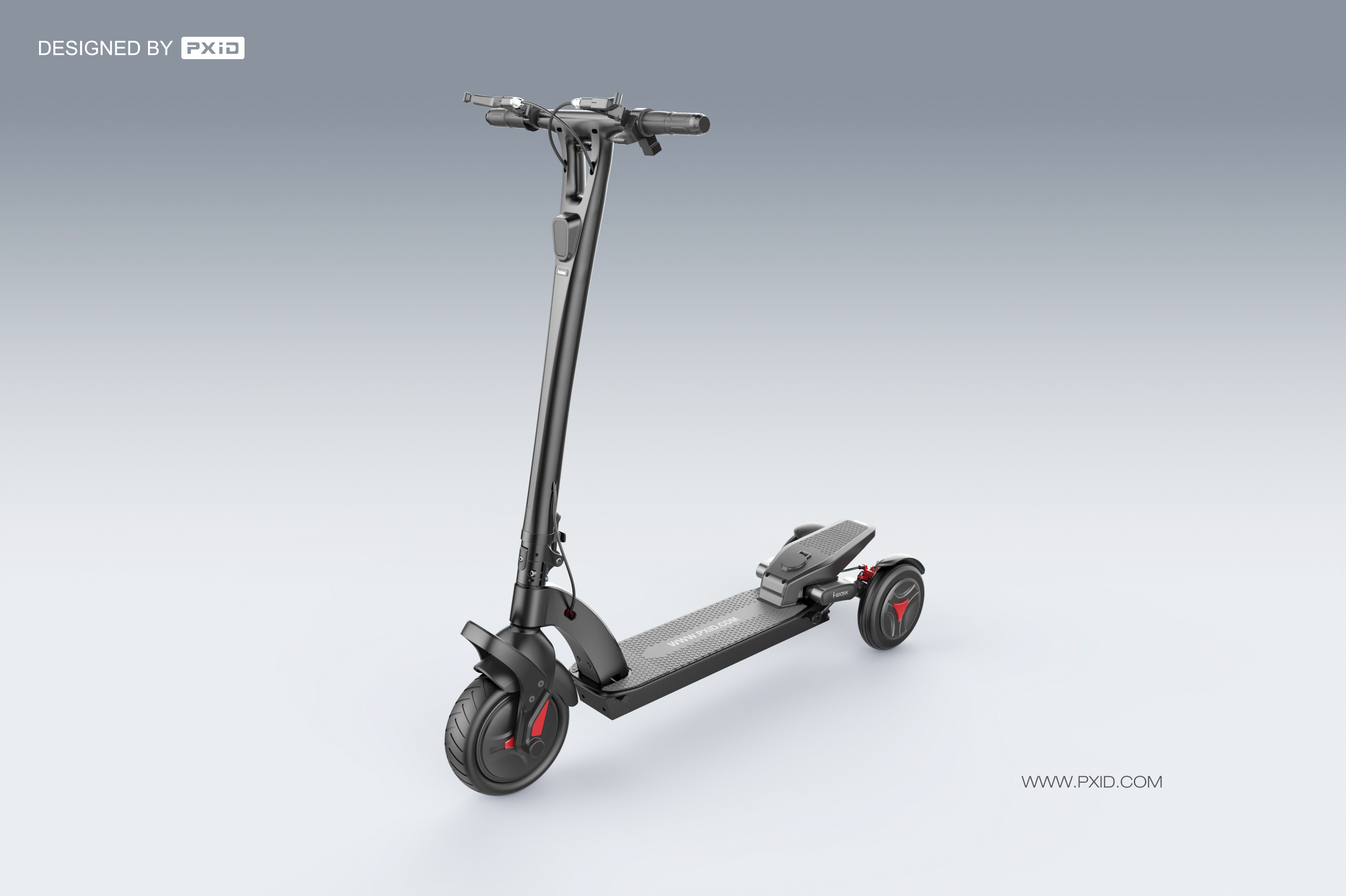 Design of electric scooter，Scooter design，Balance car design，Design of walking tools for the elderly，pxid，Product oriented industrial design，
