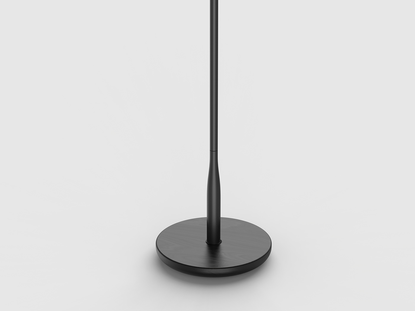 Desk lamp，Minimalism，black and white，
