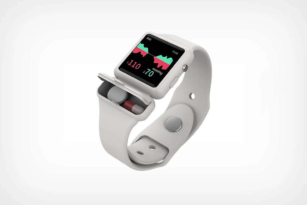 Medicine box，Watch strap，Apple watch，