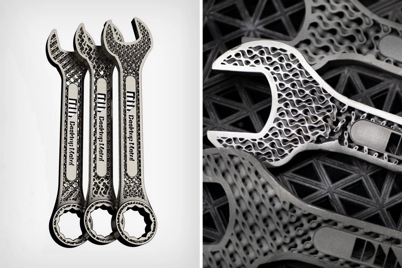 3D printing，Wrench，Metal，