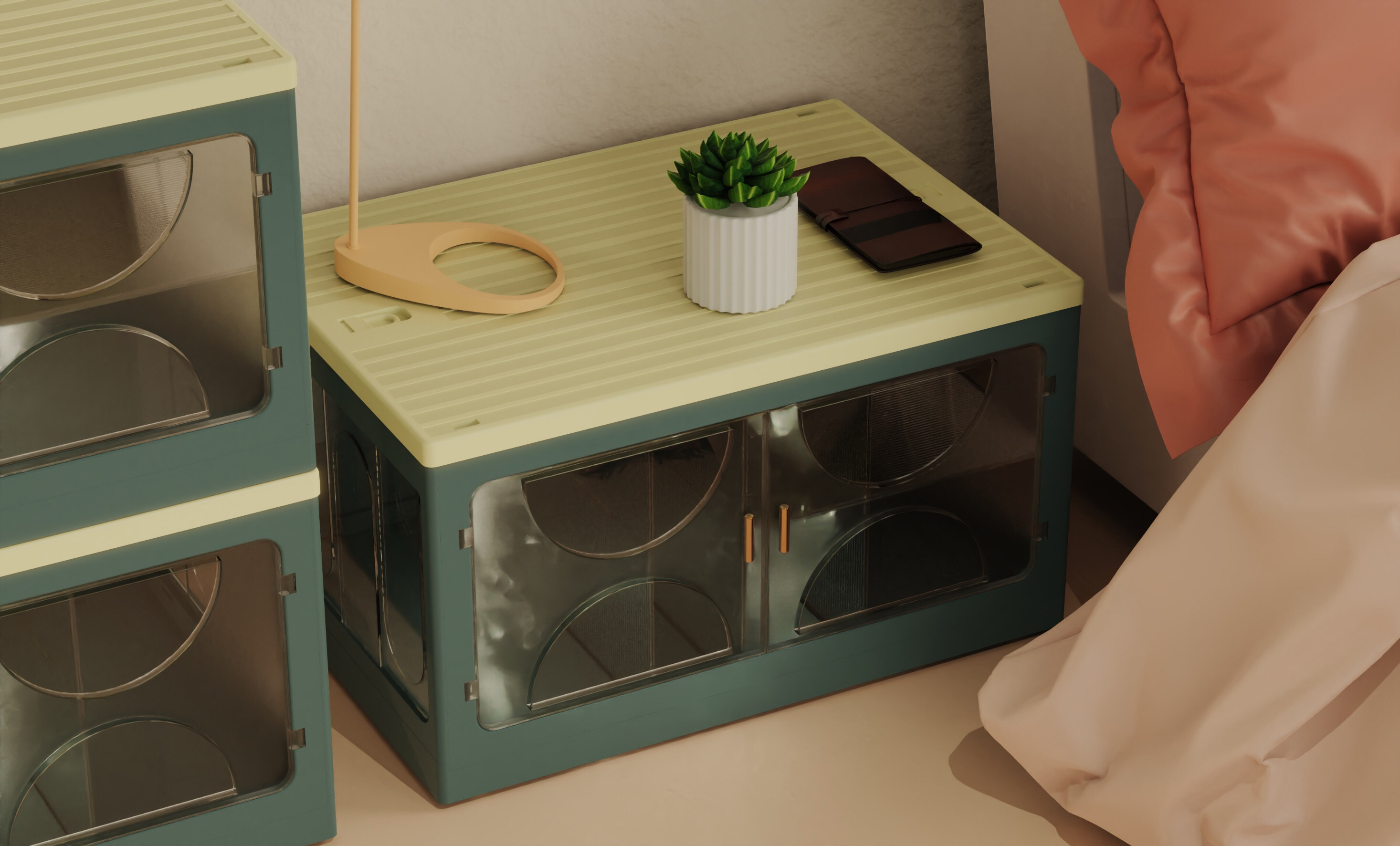 Folding storage box，Storage box，Folding box，Nordic Storage Box，Camping storage box，